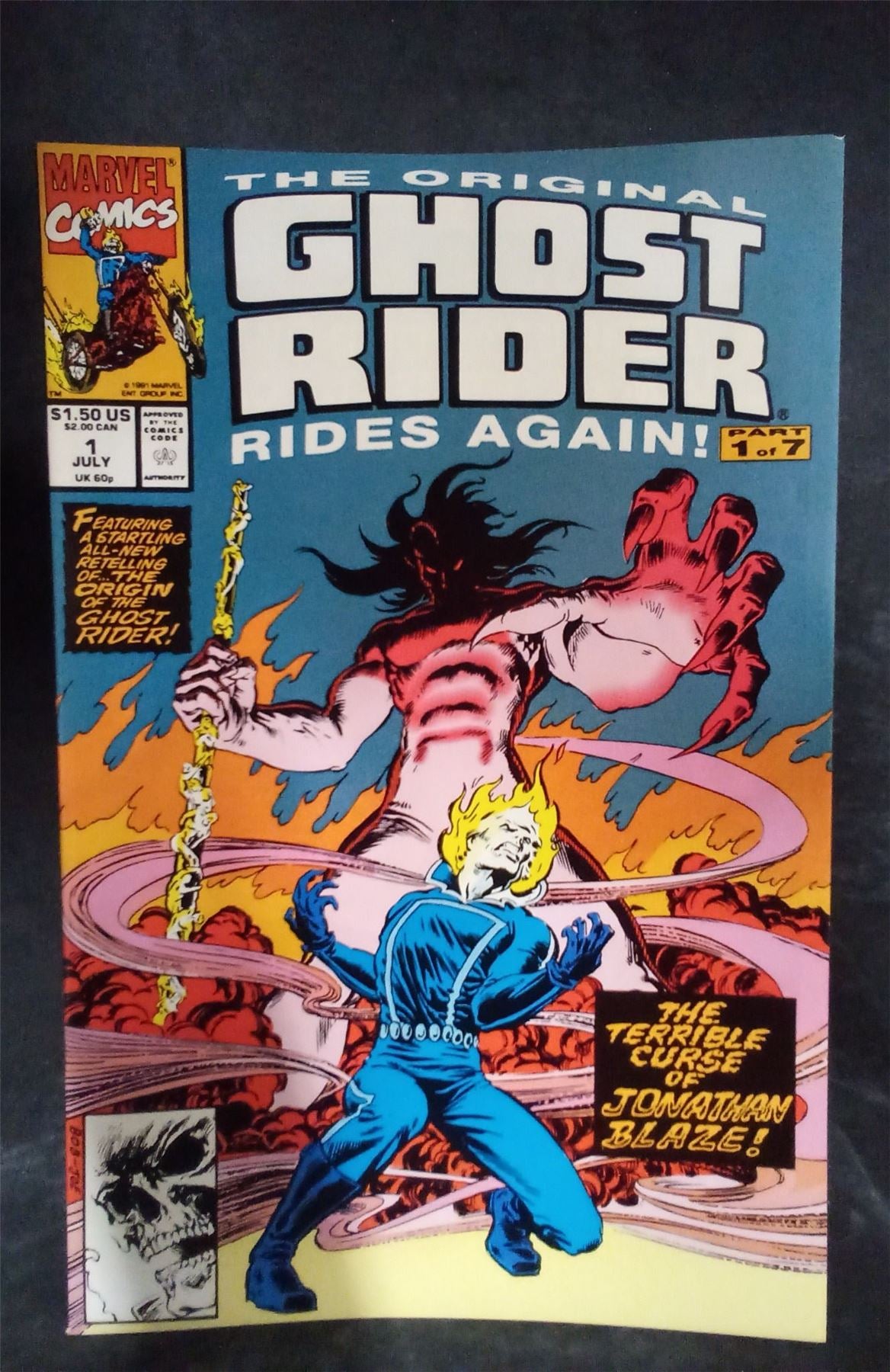 The Original Ghost Rider Rides Again #1 1991 Marvel Comics Comic Book