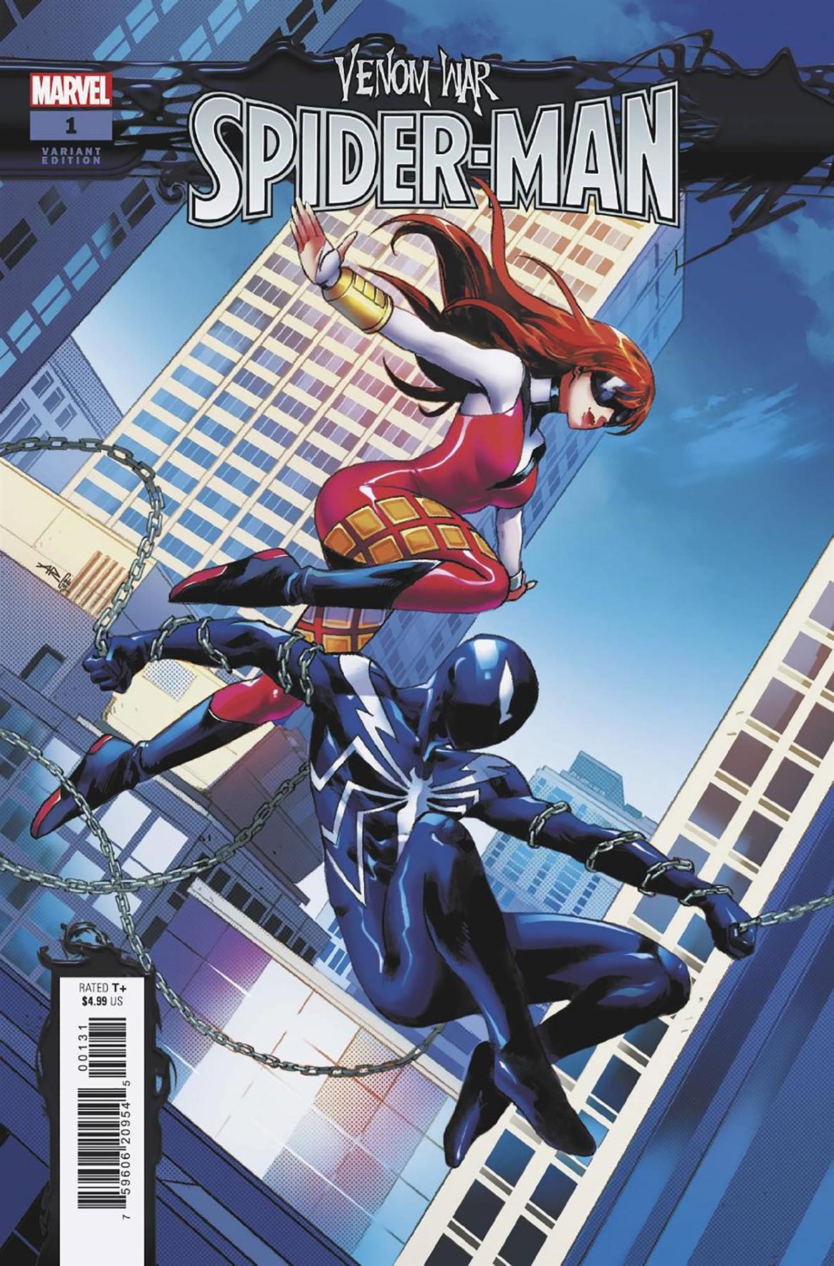 Venom War Spider-man #1 Anand Ramcheron Var Marvel Prh Comic Book 2024