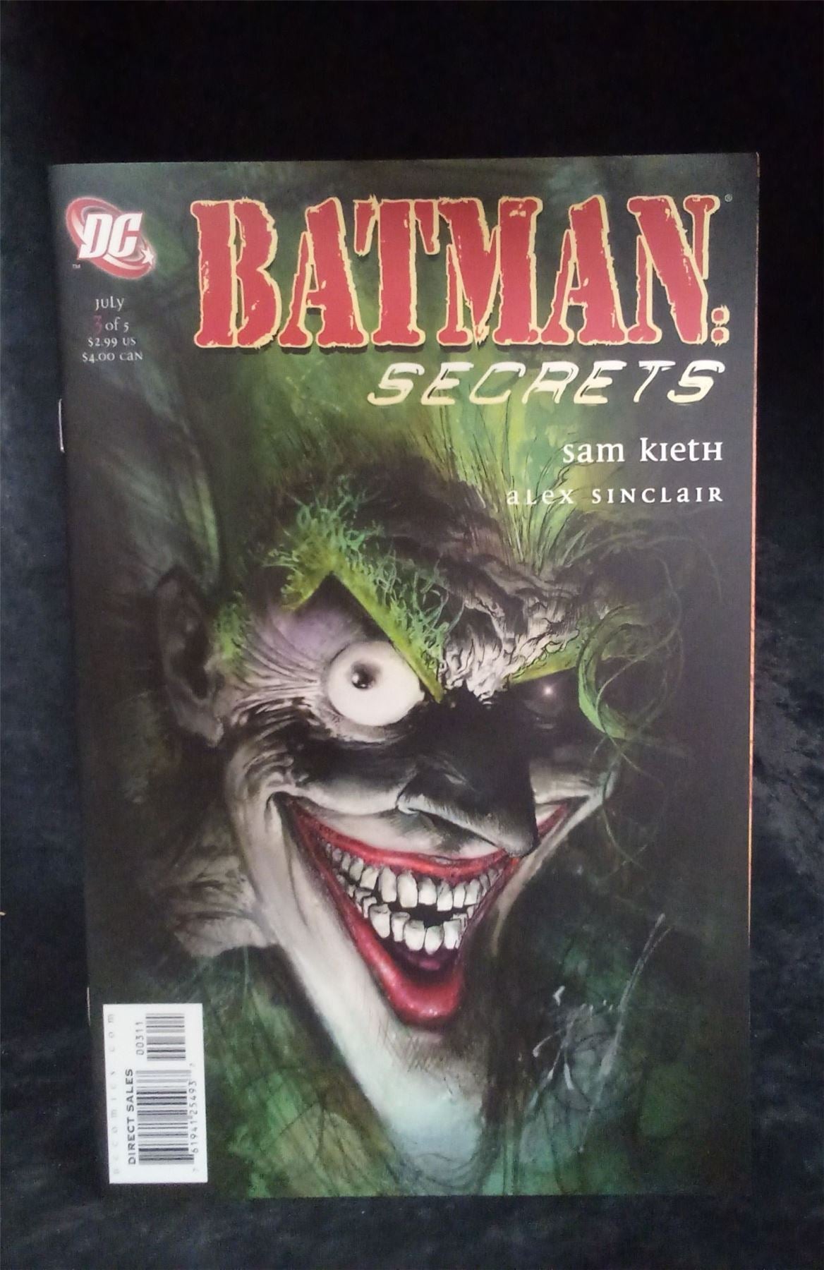 Batman: Secrets #3 2006 DC Comics Comic Book