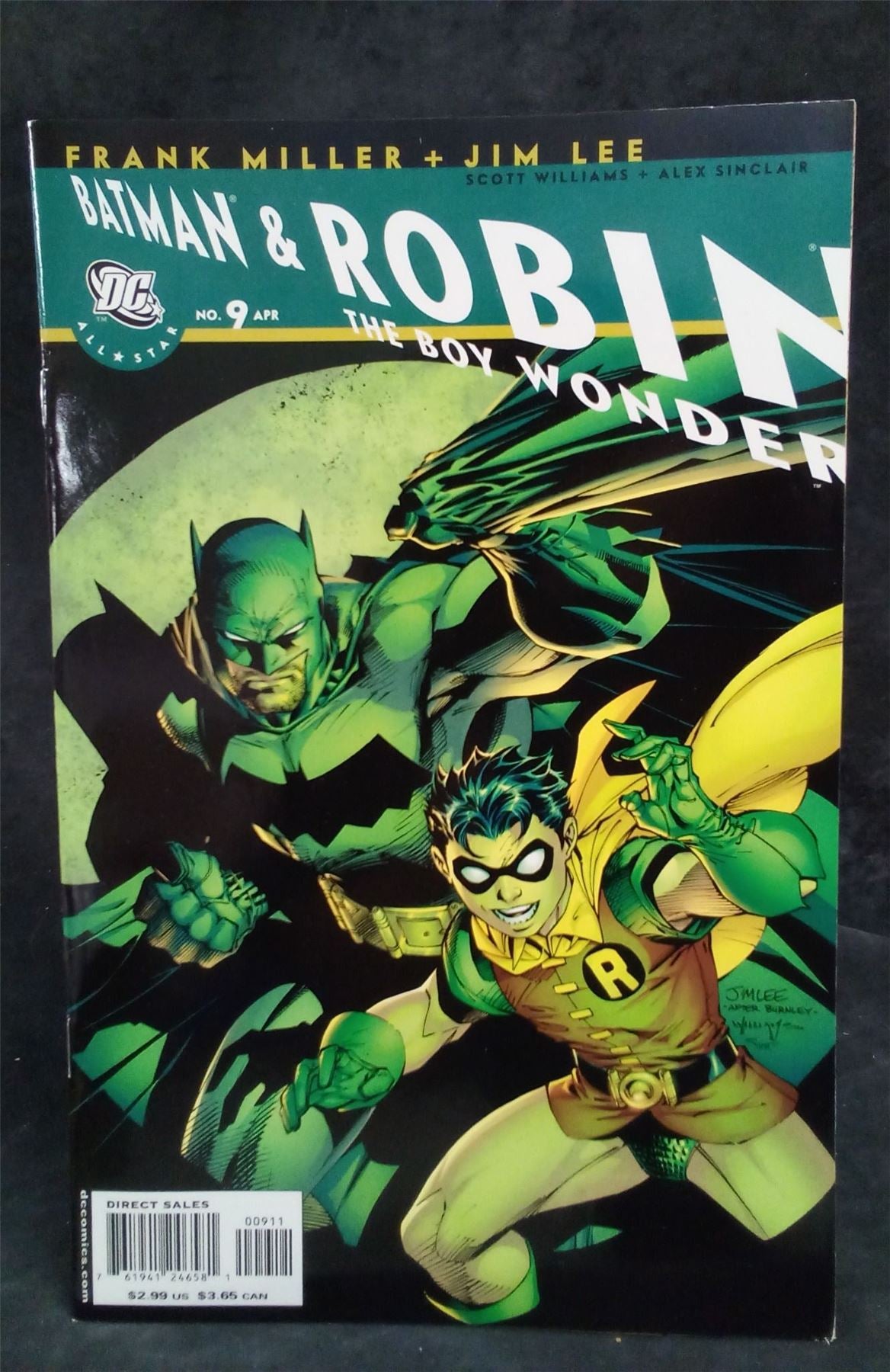 All Star Batman & Robin, The Boy Wonder #9 2008 DC Comics Comic Book