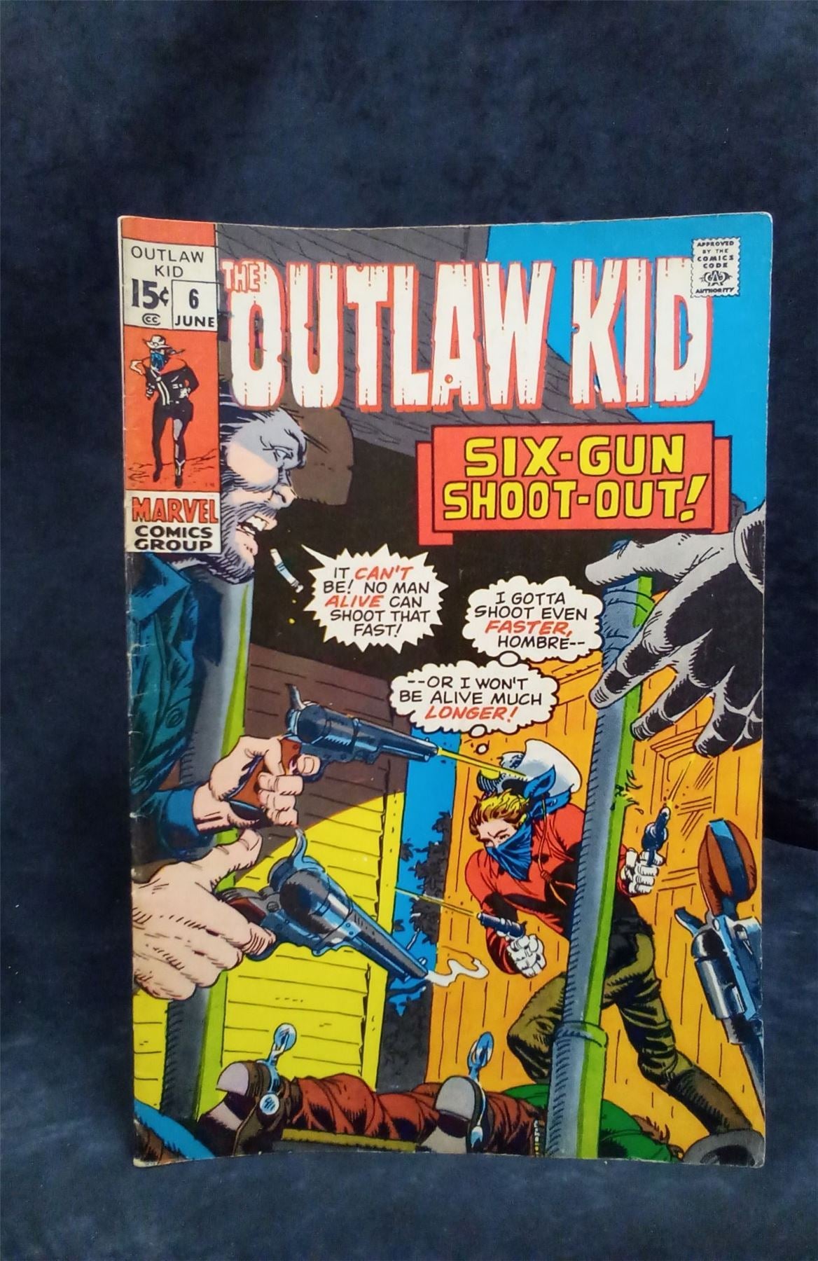 The Outlaw Kid #6 1971 Marvel Comics Comic Book