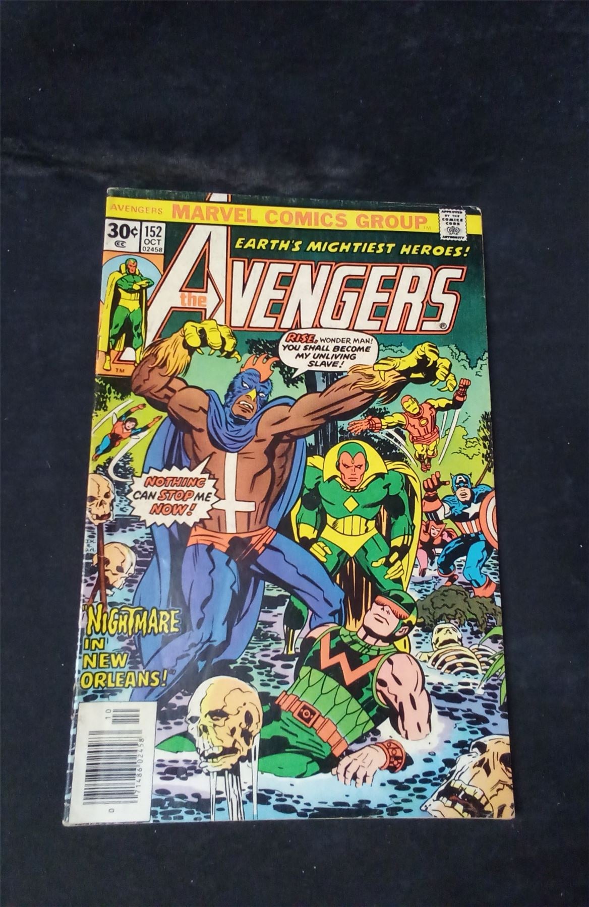 The Avengers #152 1976 marvel Comic Book