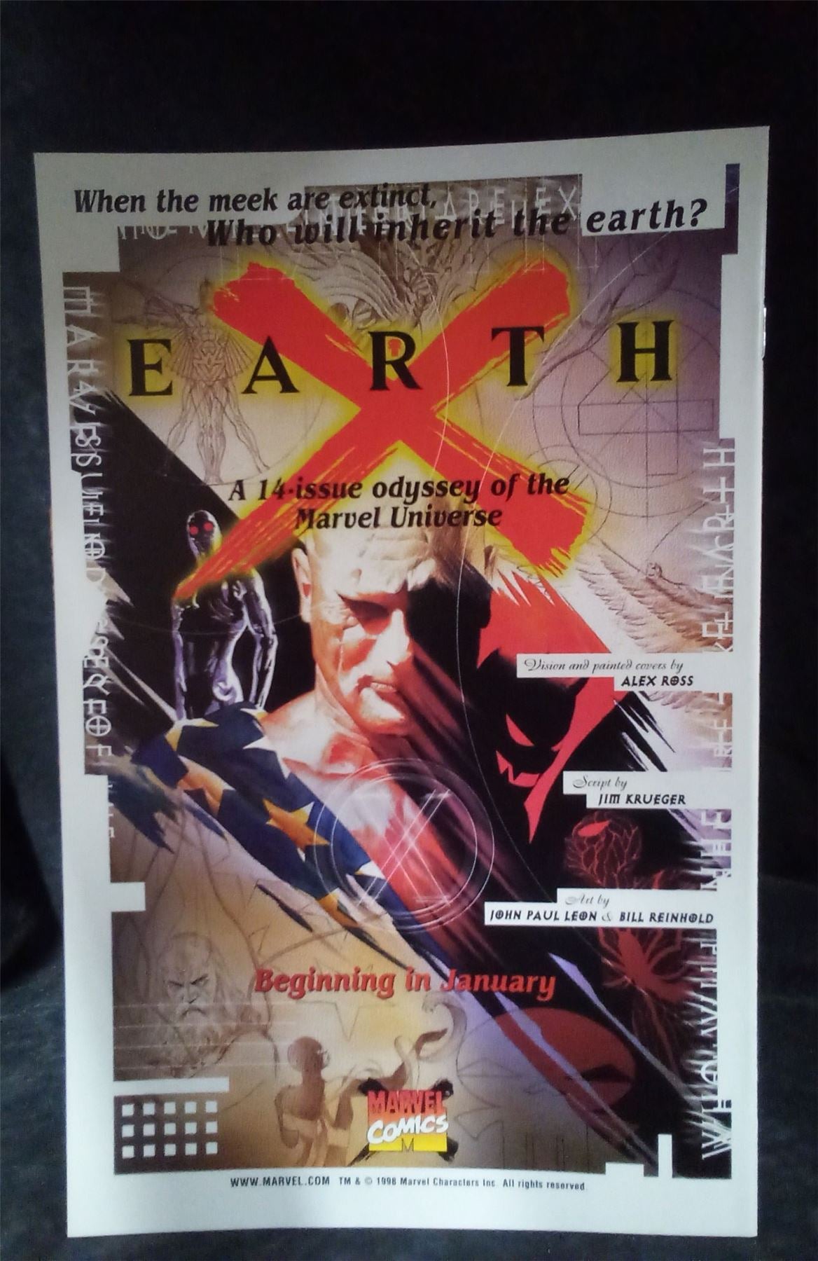 Earth X: a 14-issue odyessy (1998) Marvel Comics Comic Book