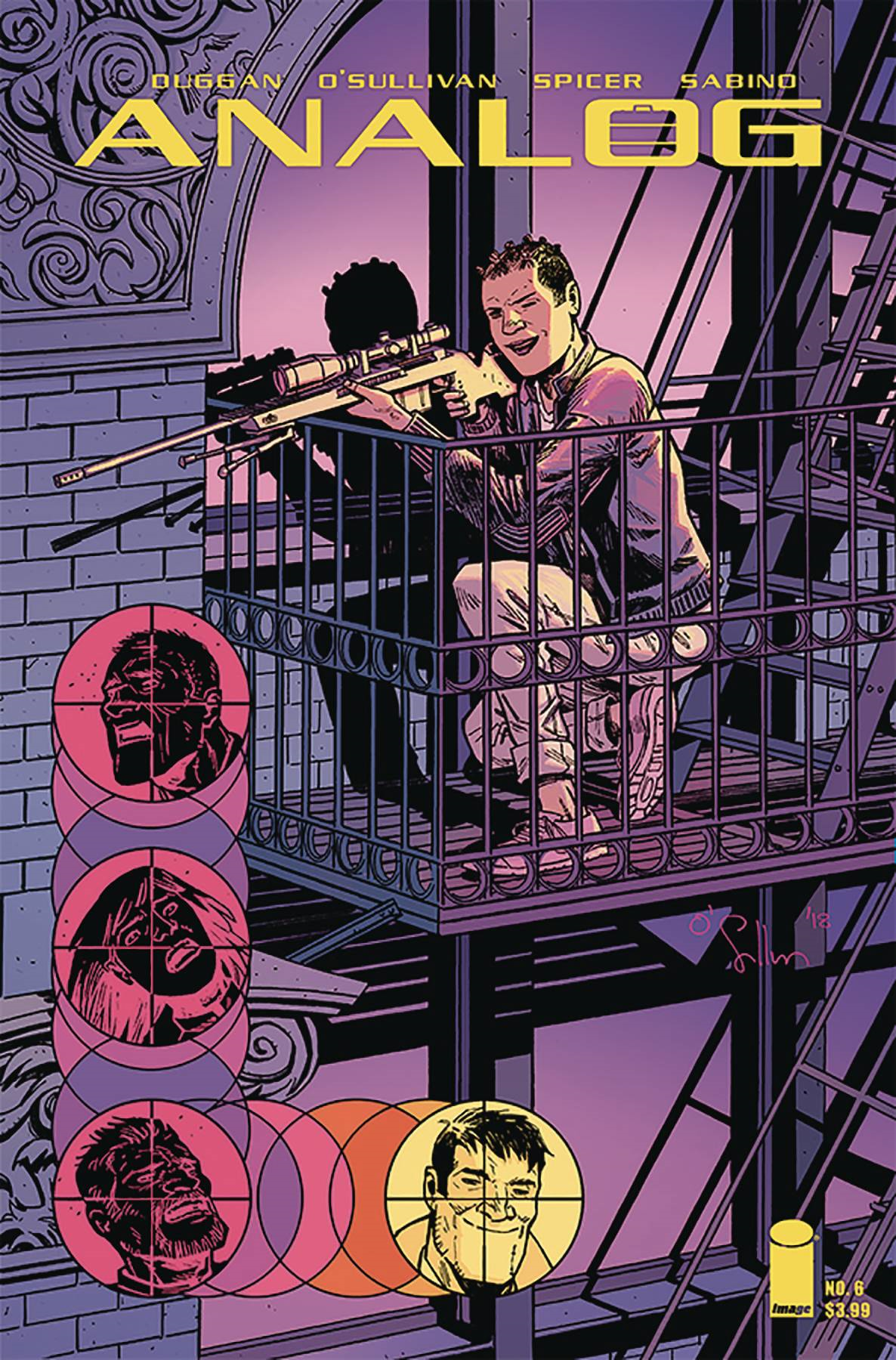 Analog #6 Cvr A O Sullivan (Cvr A O Sullivan) Image Comics Comic Book