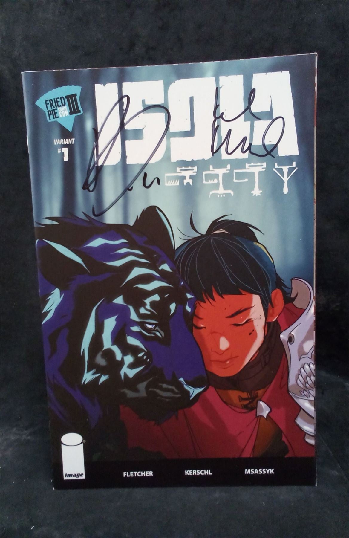 Isola #1 Fried Pie Con III Cover 2018 Signed by Brendan Fletcher Image Comics Comic Book