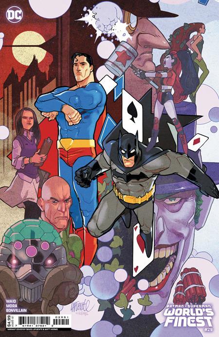 Batman Superman Worlds Finest #29 Cvr C David Lafuente Card Stock Var DC Comics Comic Book