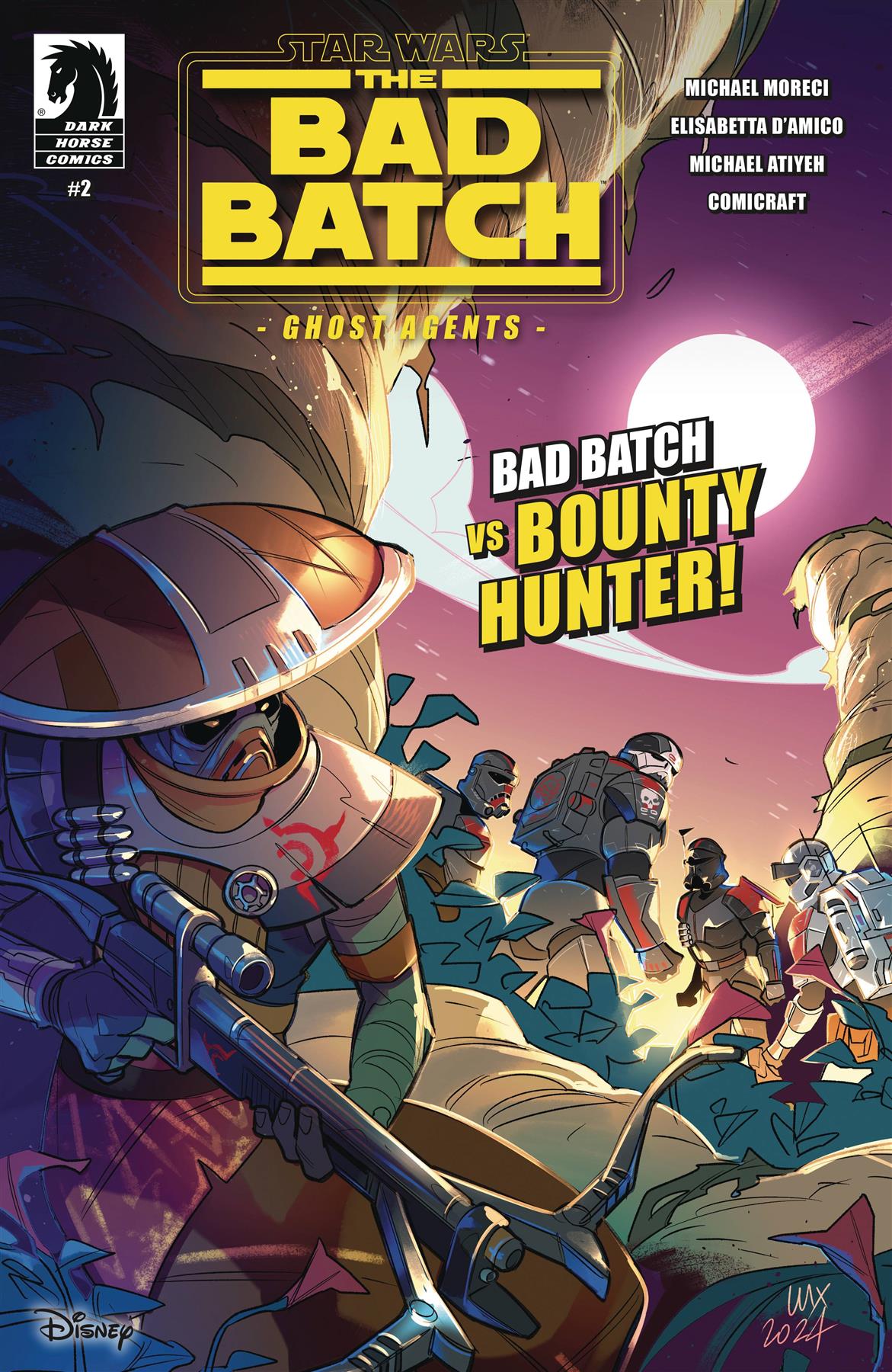 Star Wars Bad Batch Ghost Agents #2 Cvr A Favoccia Dark Horse Prh Comic Book