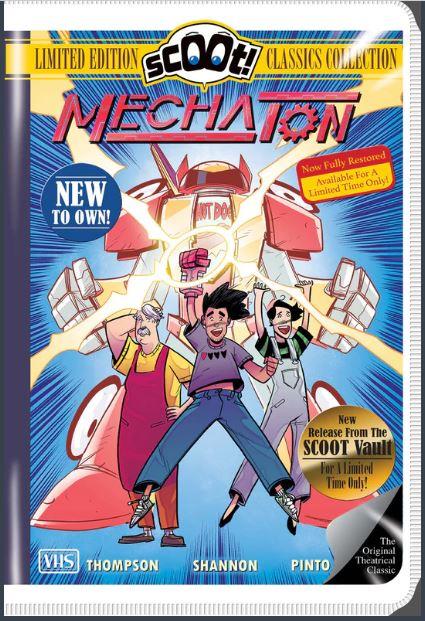 Mechaton #1 VHS Variant Cover Scout Comics - Scoot Comic Book