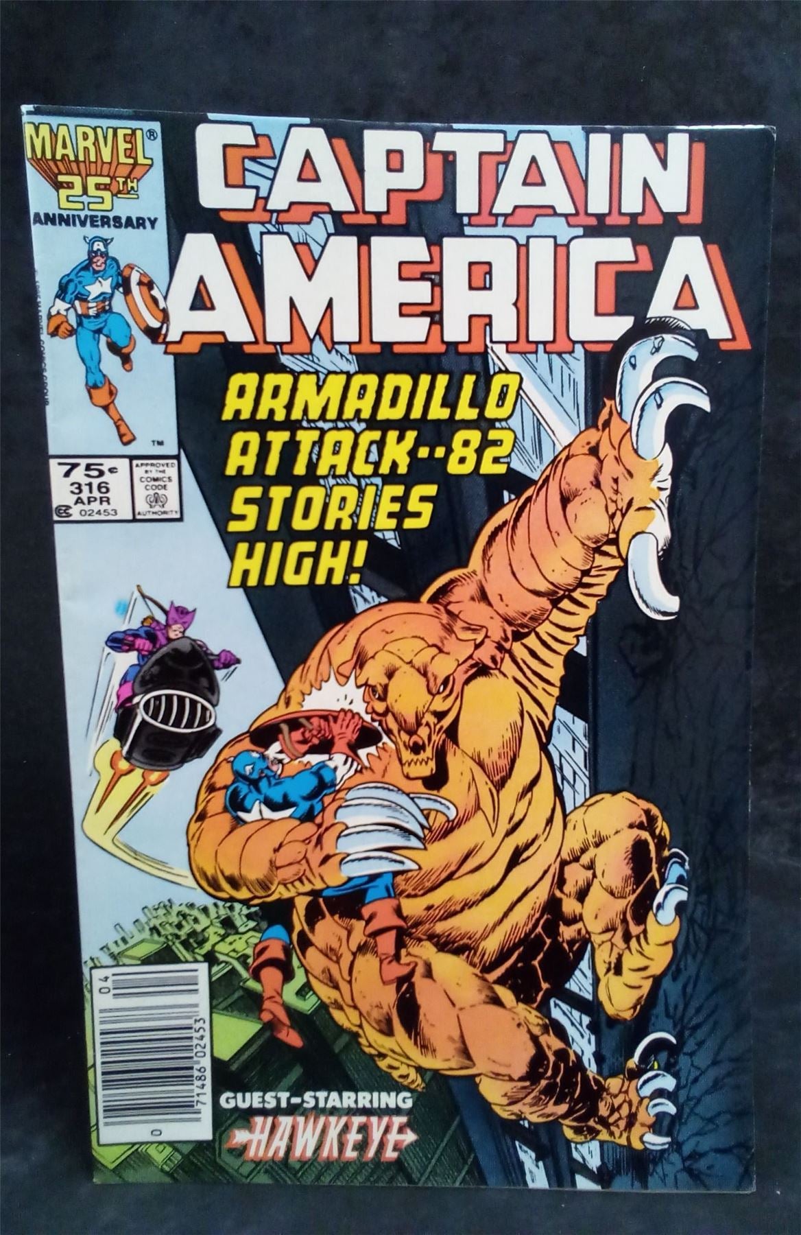 Captain America #316 1986 Marvel Comics Comic Book