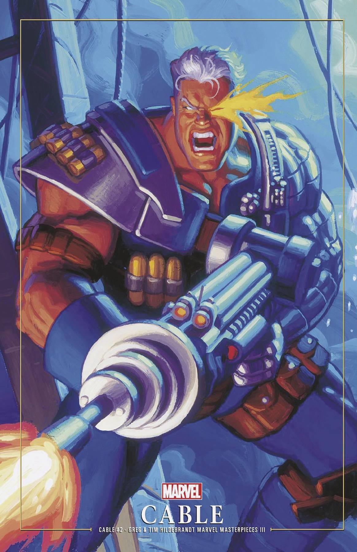 Cable #2 Greg And Tim Hildebrandt Cable Mmp Iii Var (Greg And Tim Hildebrandt Cable Mmp Iii Var) Marvel Prh Comic Book 2024