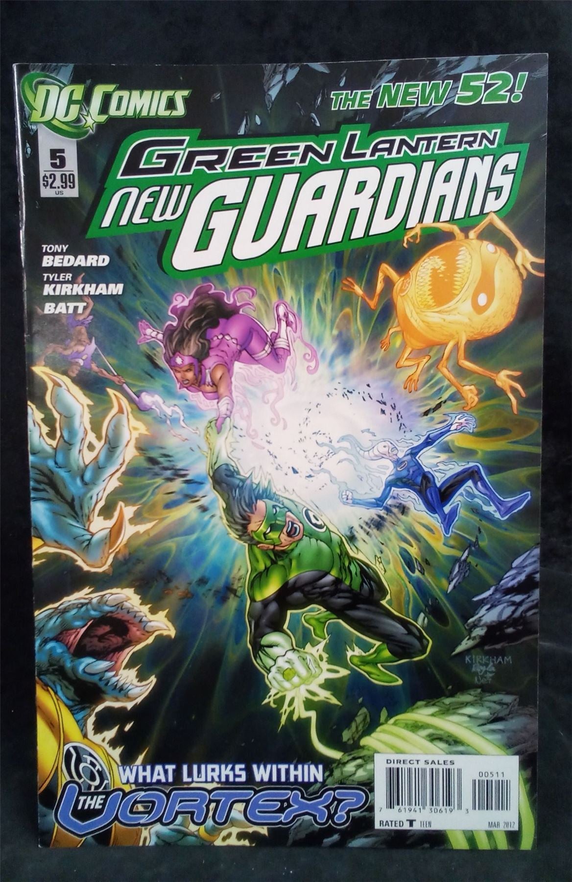 Green Lantern: New Guardians #5 2012 DC Comics Comic Book