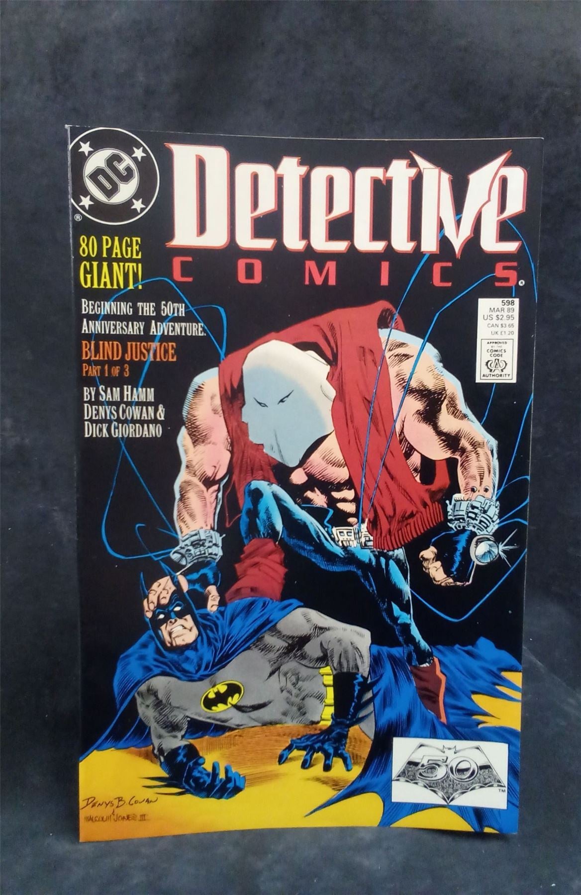 Detective Comics #598 1989 DC Comics Comic Book