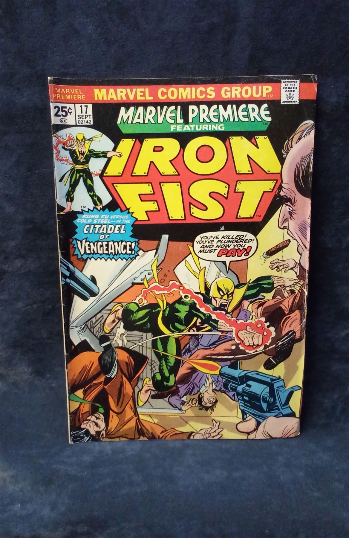 Marvel Premiere #17 1974 marvel Comic Book