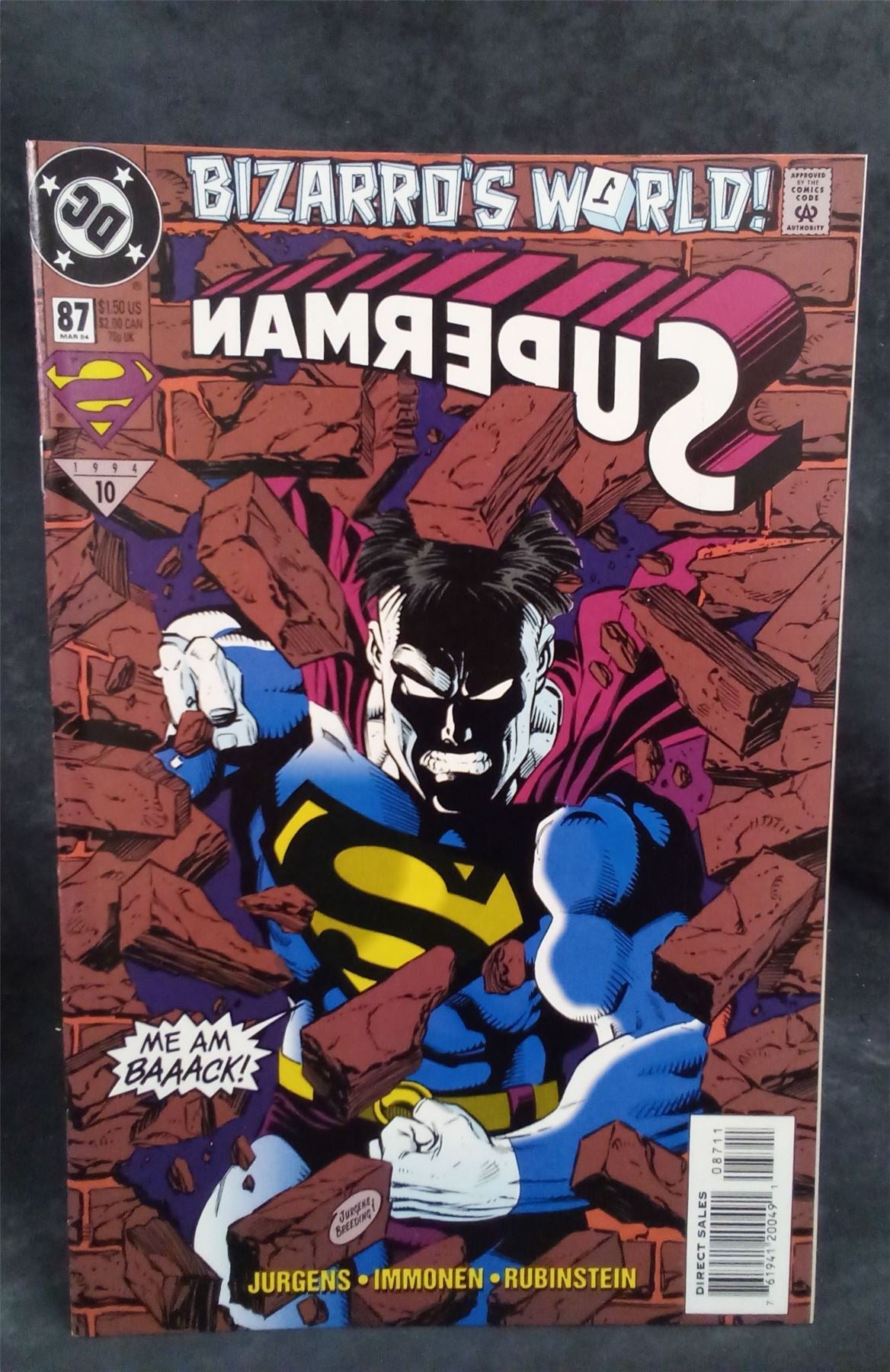 Superman #87 1994 DC Comics Comic Book