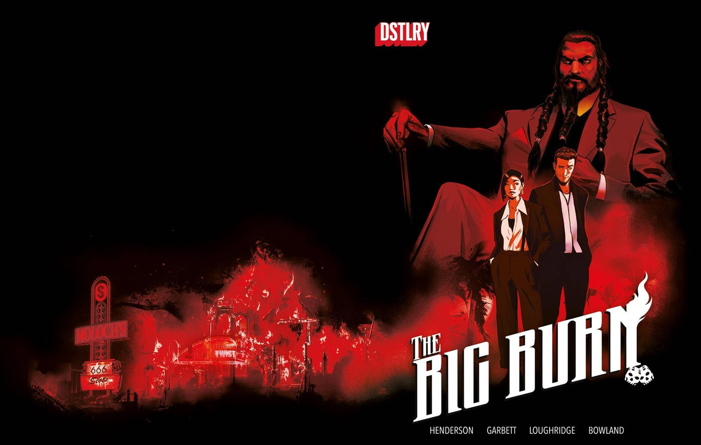 Big Burn #1 (of 3) Cvr A Lee Garbett DSTLRY Comic Book