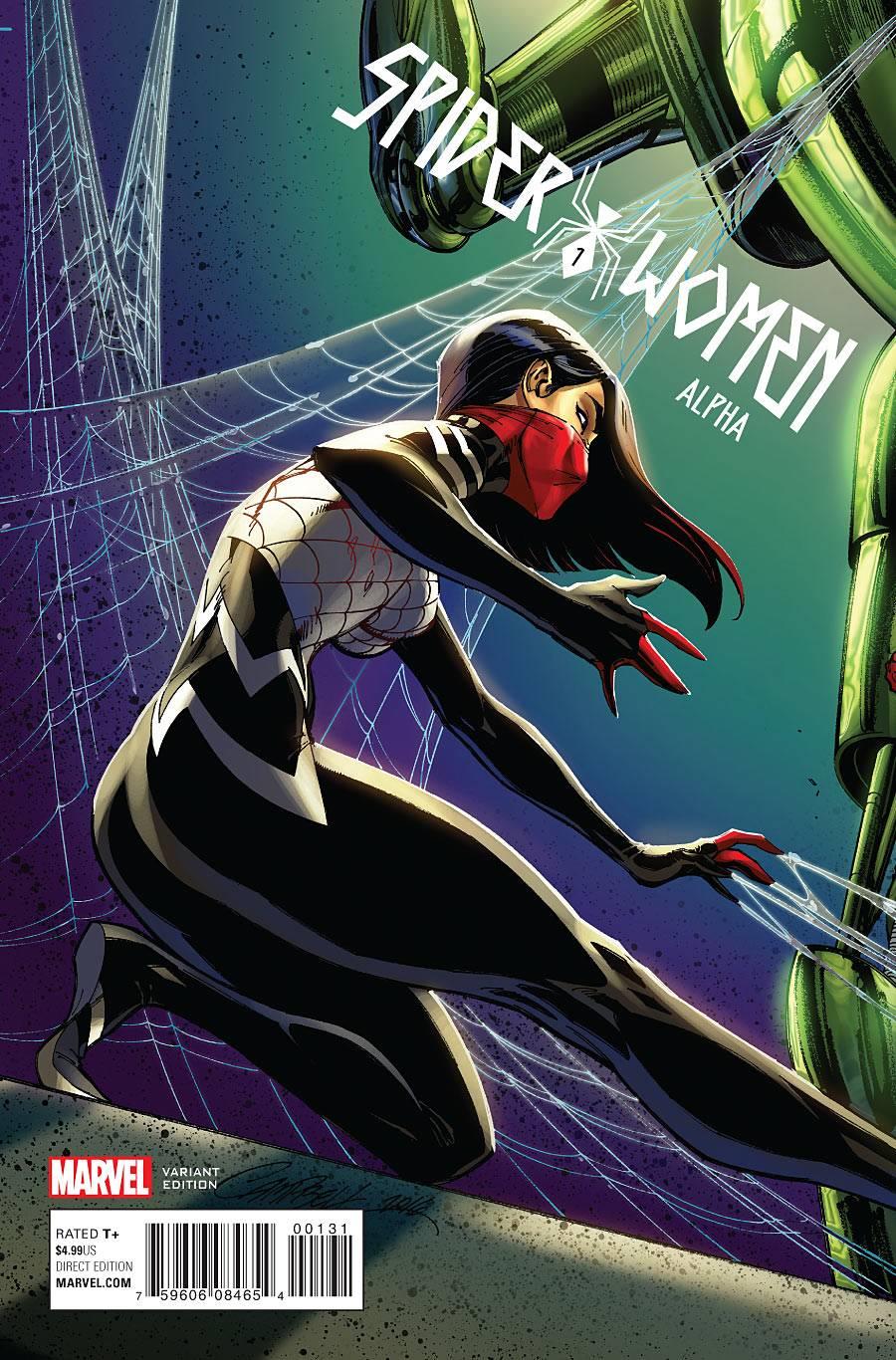 Spider-woman Alpha #1 Campbell Connect A Var () Marvel Comics Comic Book