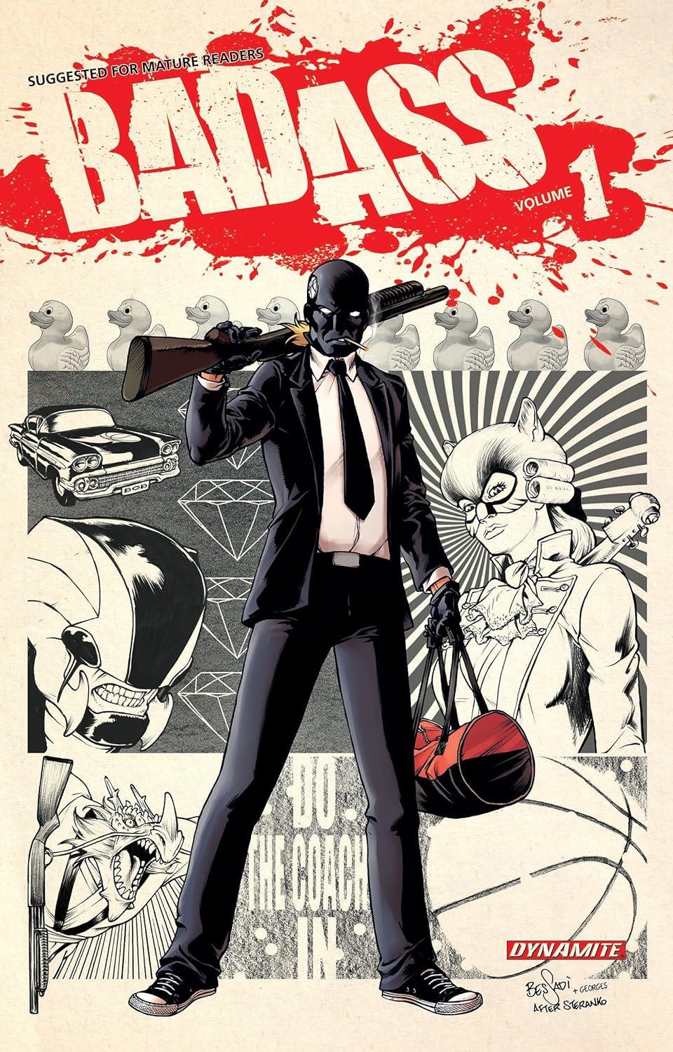 Bad Ass Volume 1 Paperback Book 2014 Dynamite Hanna Bessadi