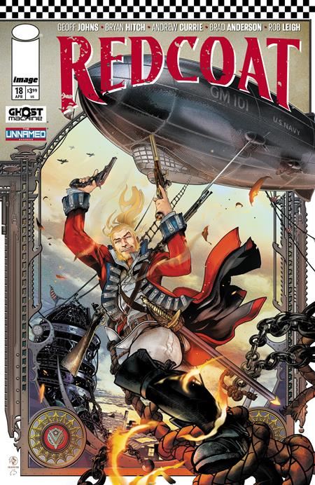 Redcoat #18 Cvr B Leonardo Colapietro Var Image Comics Comic Book