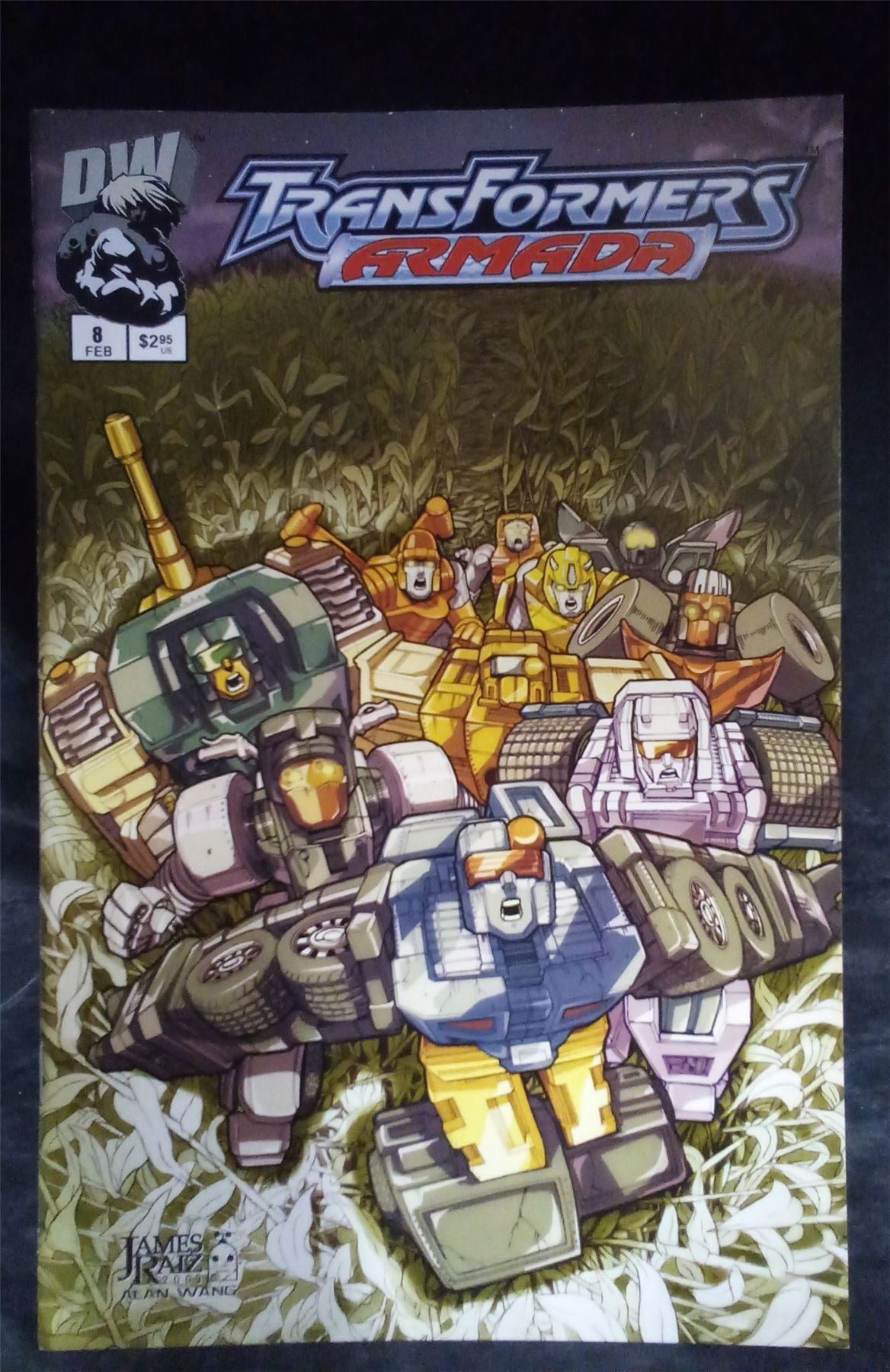 Transformers: Armada #8 2003 Dreamwave Production comic Comic Book