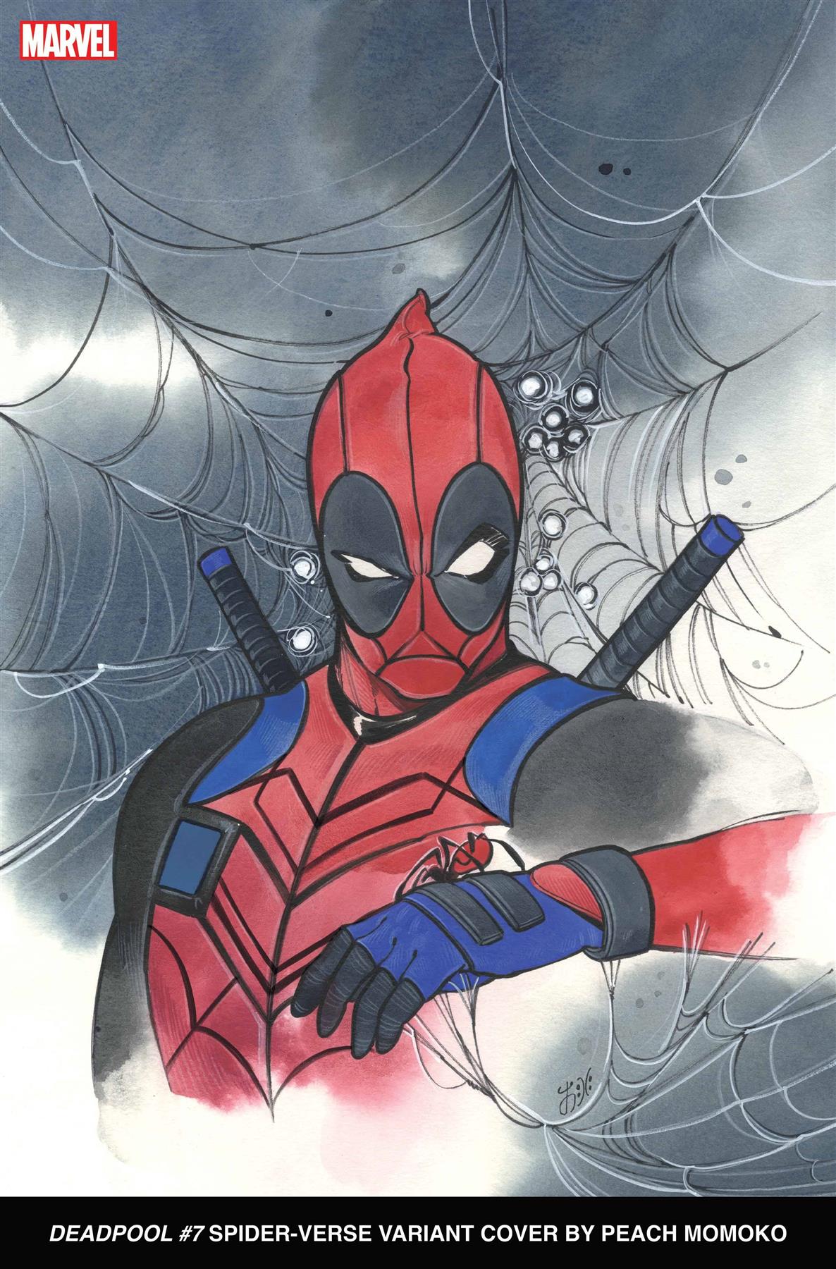 Deadpool #7 Momoko Spider-verse Var (Momoko Spider-verse Var) Marvel Prh Comic Book 2023