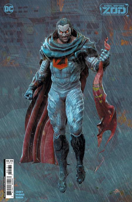 Kneel Before Zod #1 (of12) Cvr C Bjorn Barends Card Stock Var DC Comics Comic Book