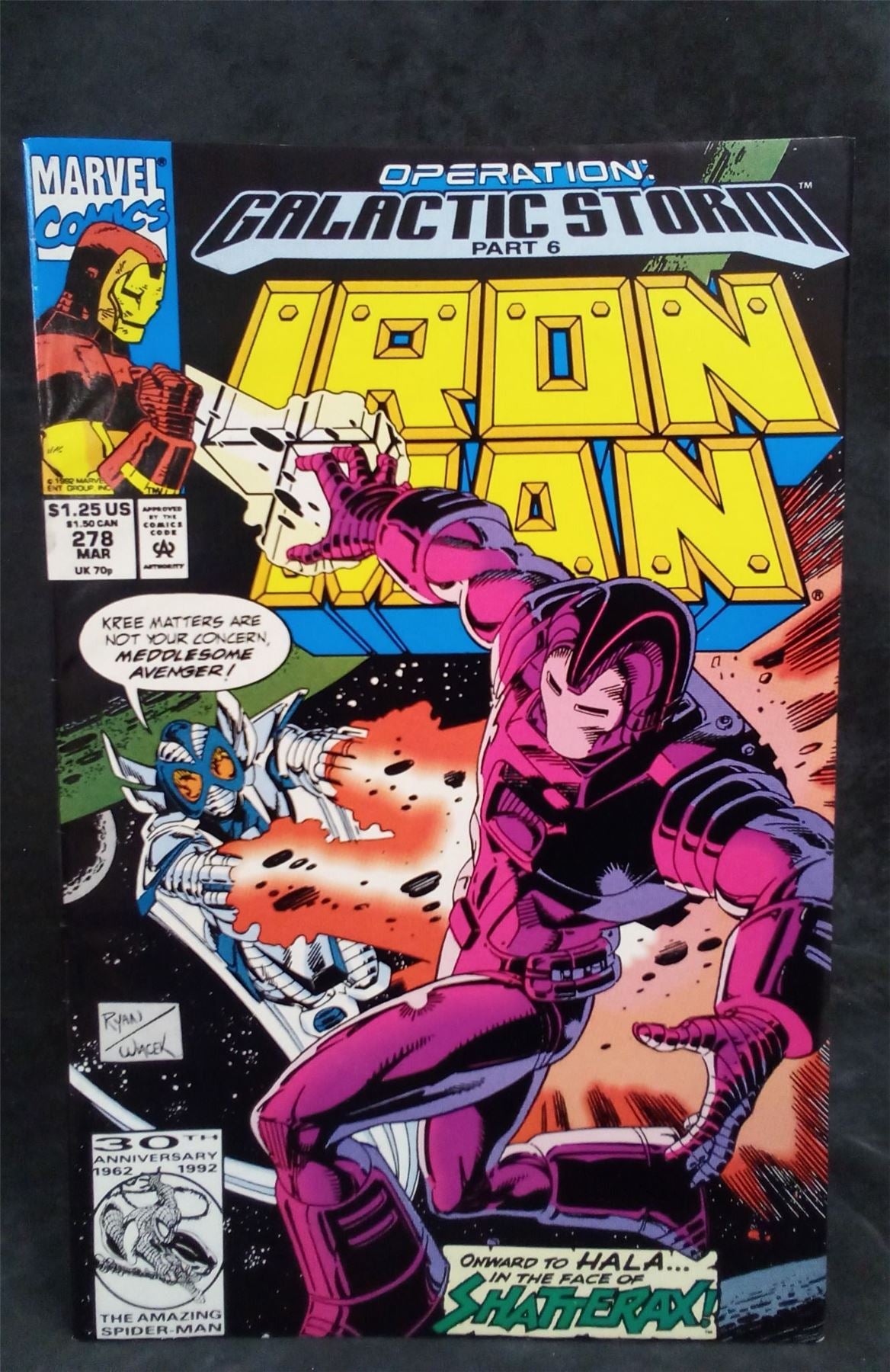 Iron Man #278 1992 Marvel Comics Comic Book