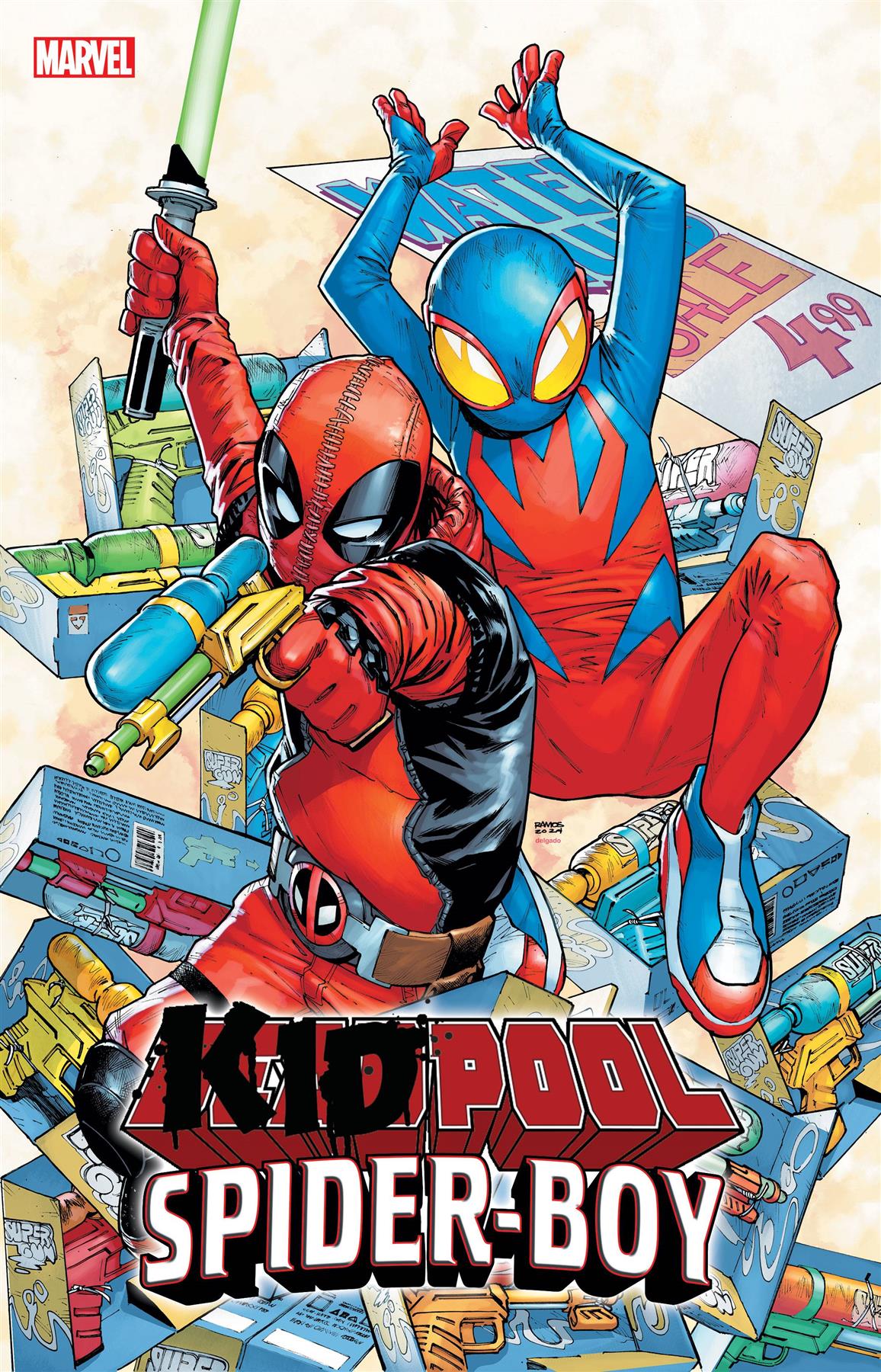 Kidpool Spider-boy #1 Marvel Prh Comic Book 2024