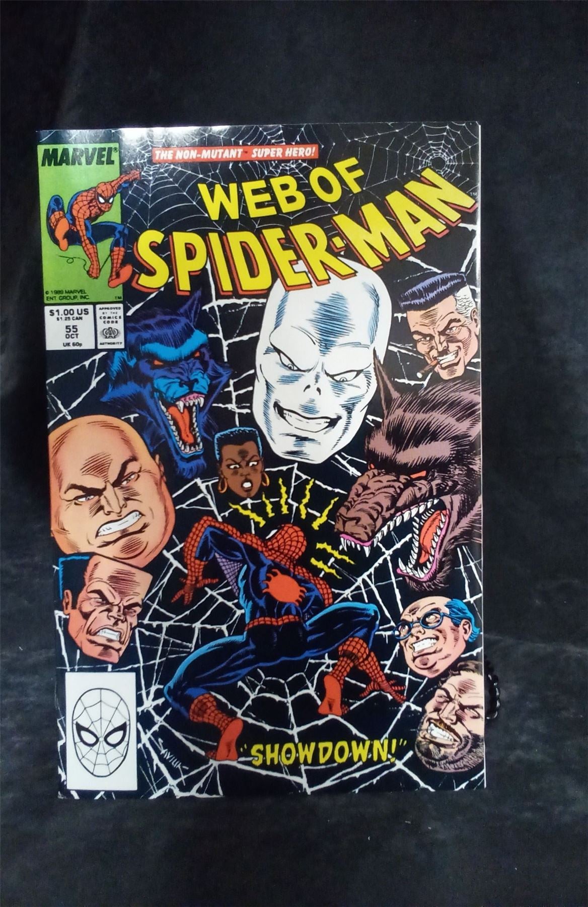 Web of Spider-Man #55 1989 Marvel Comics Comic Book