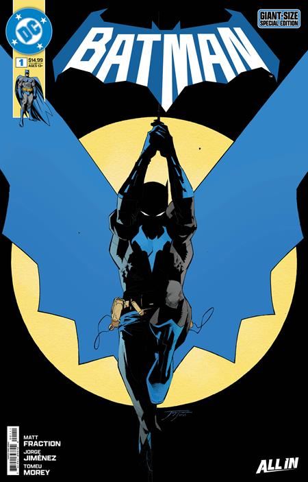 BATMAN #1 GIANT SIZED SPECIAL EDITION CVR A JORGE JIMENEZ DC Comics Comic Book 2025