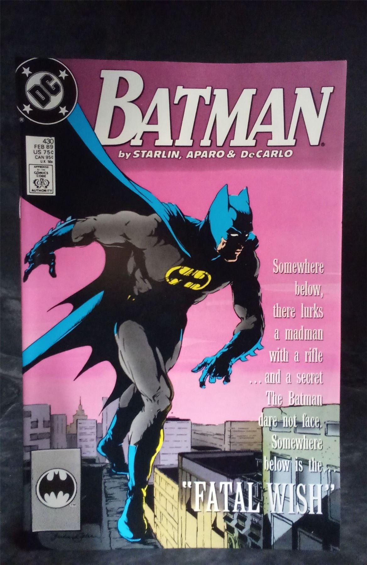 Batman #430 1989 DC Comics Comic Book