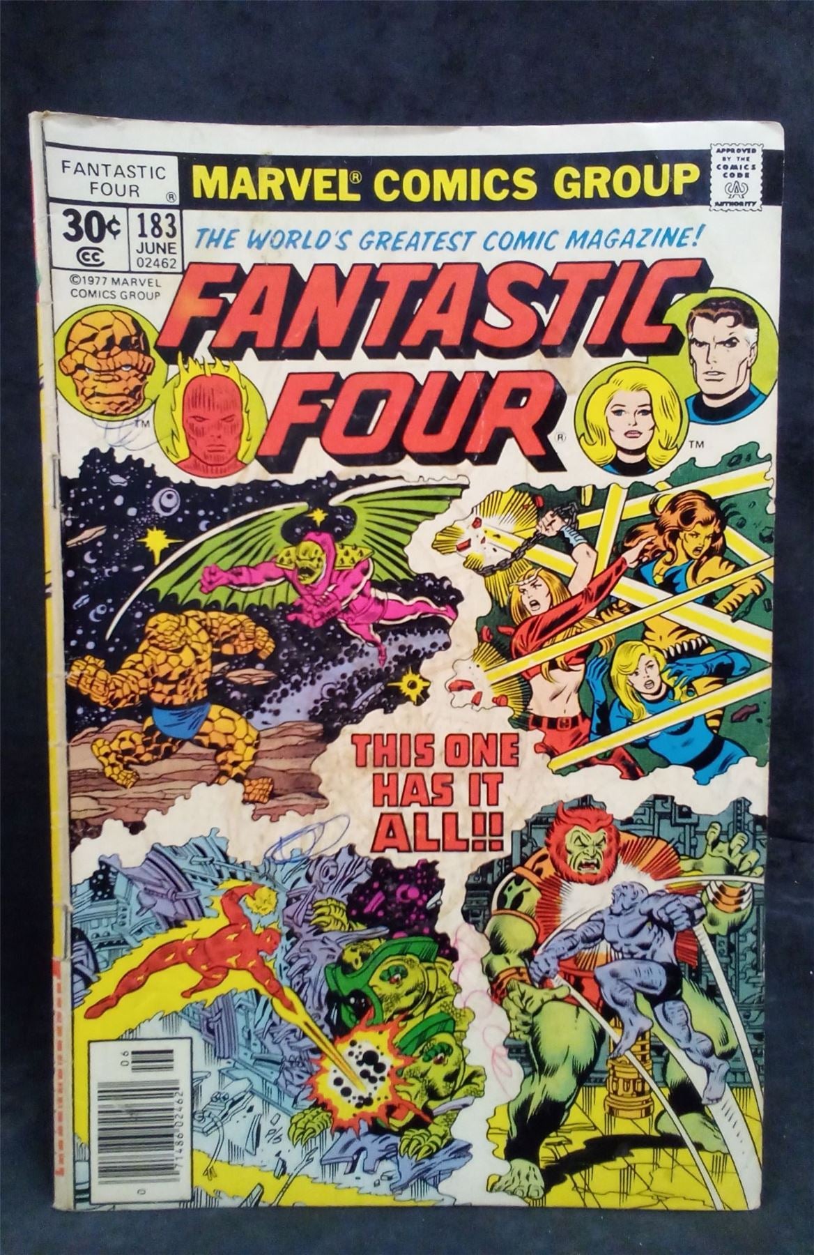 Fantastic Four #183 1977 Marvel Comics Comic Book