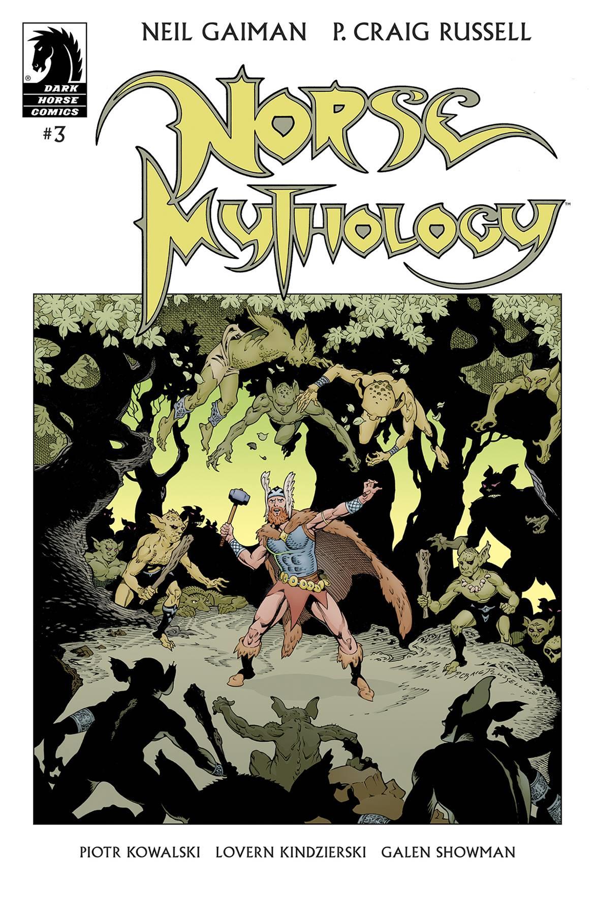 Neil Gaiman Norse Mythology #3 Cvr A Russell (c: 1-0-0) Dark Horse Comics Comic Book