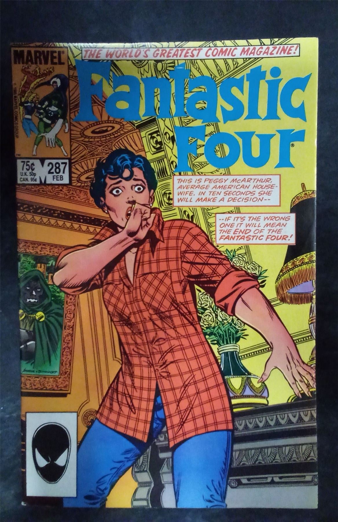 Fantastic Four #287 1986 Marvel Comics Comic Book