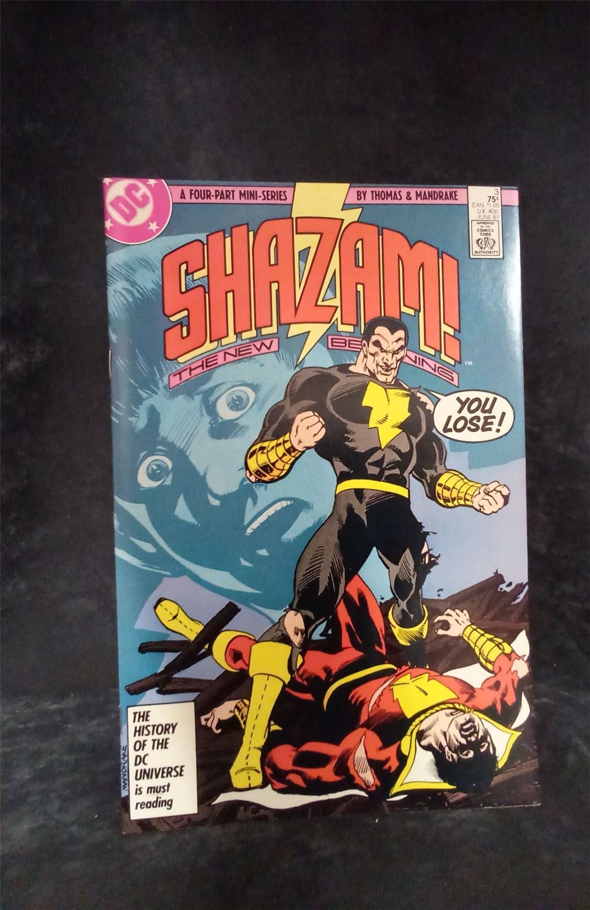 Shazam! The New Beginning #3 Direct Edition 1987 DC Comics Comic Book