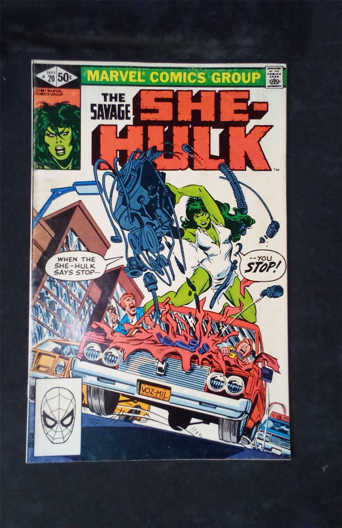 The Savage She-Hulk #20 Direct Edition 1981 marvel Comic Book