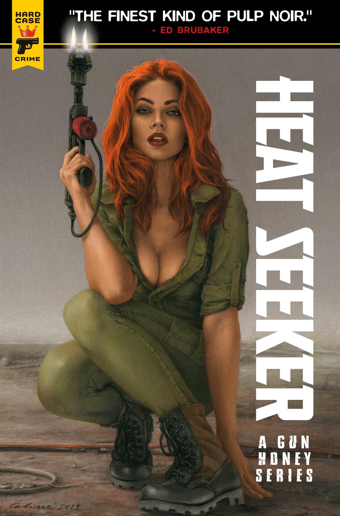 Heat Seeker Gun Honey Series #2 (of 4) Cvr B Celina (mr) Titan Comics Comic Book
