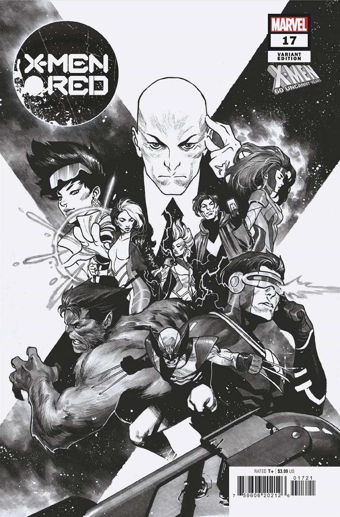 X-men Red #17 Dike Ruan X-men 60th Var Marvel Prh Comic Book () Marvel Prh Comic Book