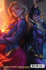 Batman Superman Worlds Finest #1 Cvr C Stanley Artgerm Lau Card Stock Var DC Comics Comic Book