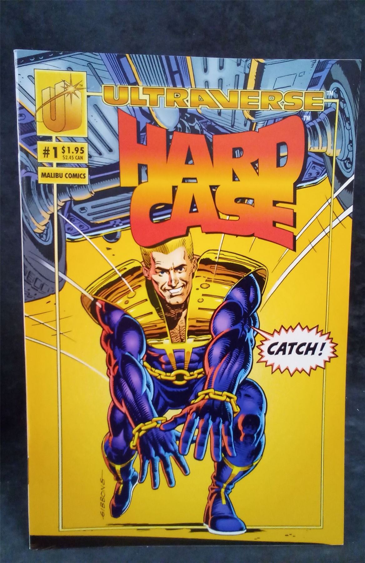 Hardcase #1 1993 malibu Comic Book