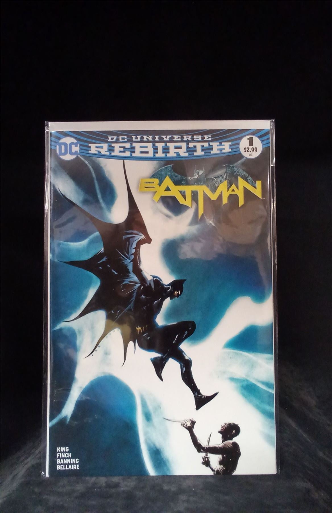 Batman #1 Dynamic Forces Cover 2016 DC Comics Comic Book