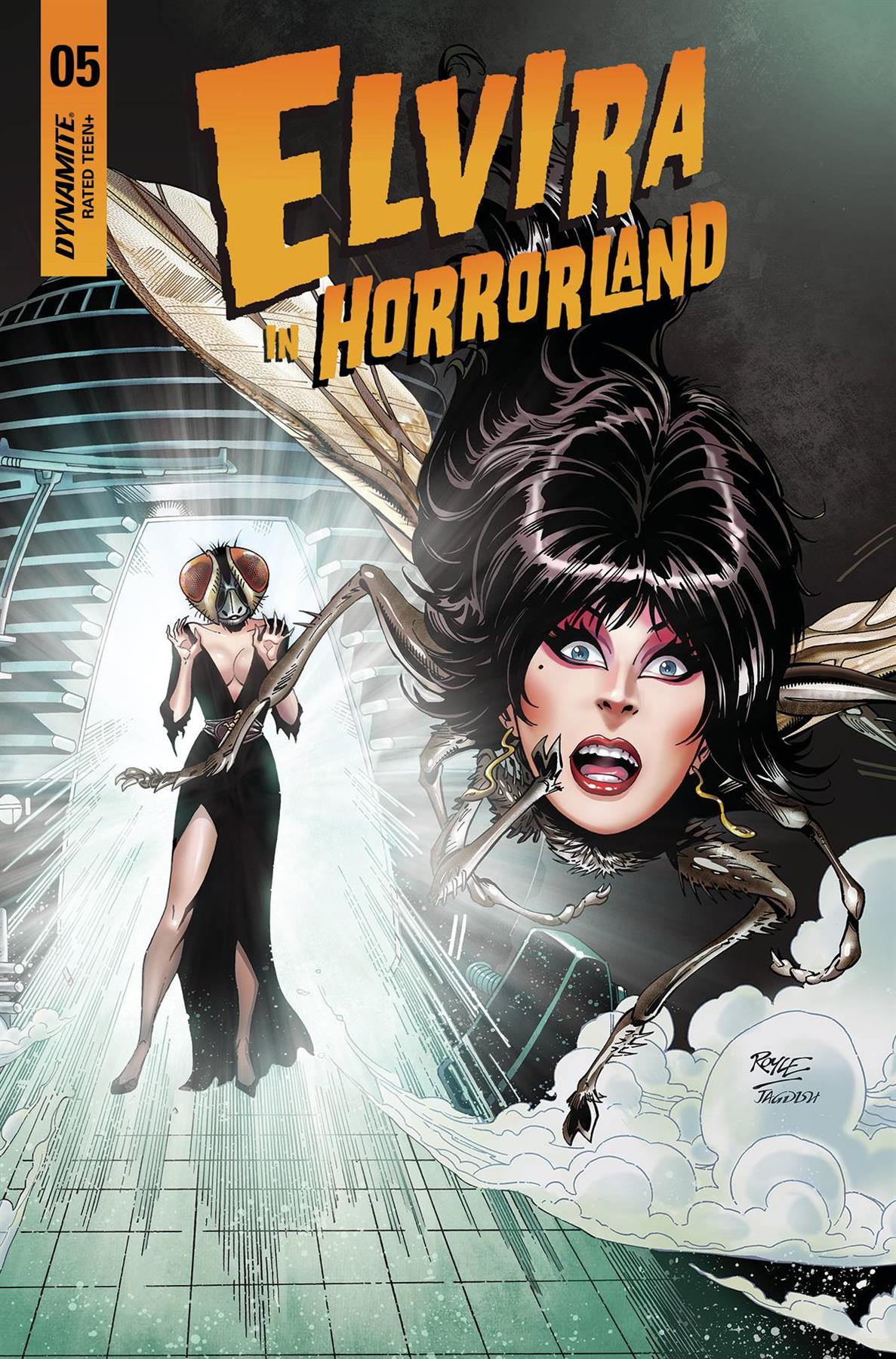 Elvira In Horrorland #5 Cvr B Royle Dynamite Comic Book