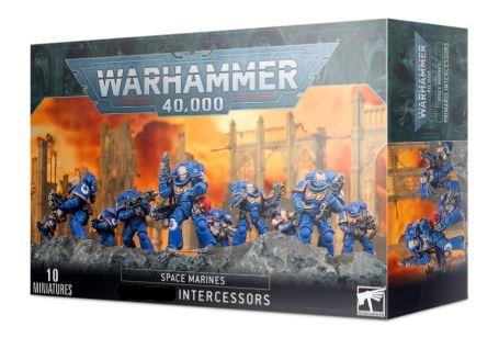 Warhammer 40k- Space Marines: Intercessor Squad 48-75 by Games Workshop