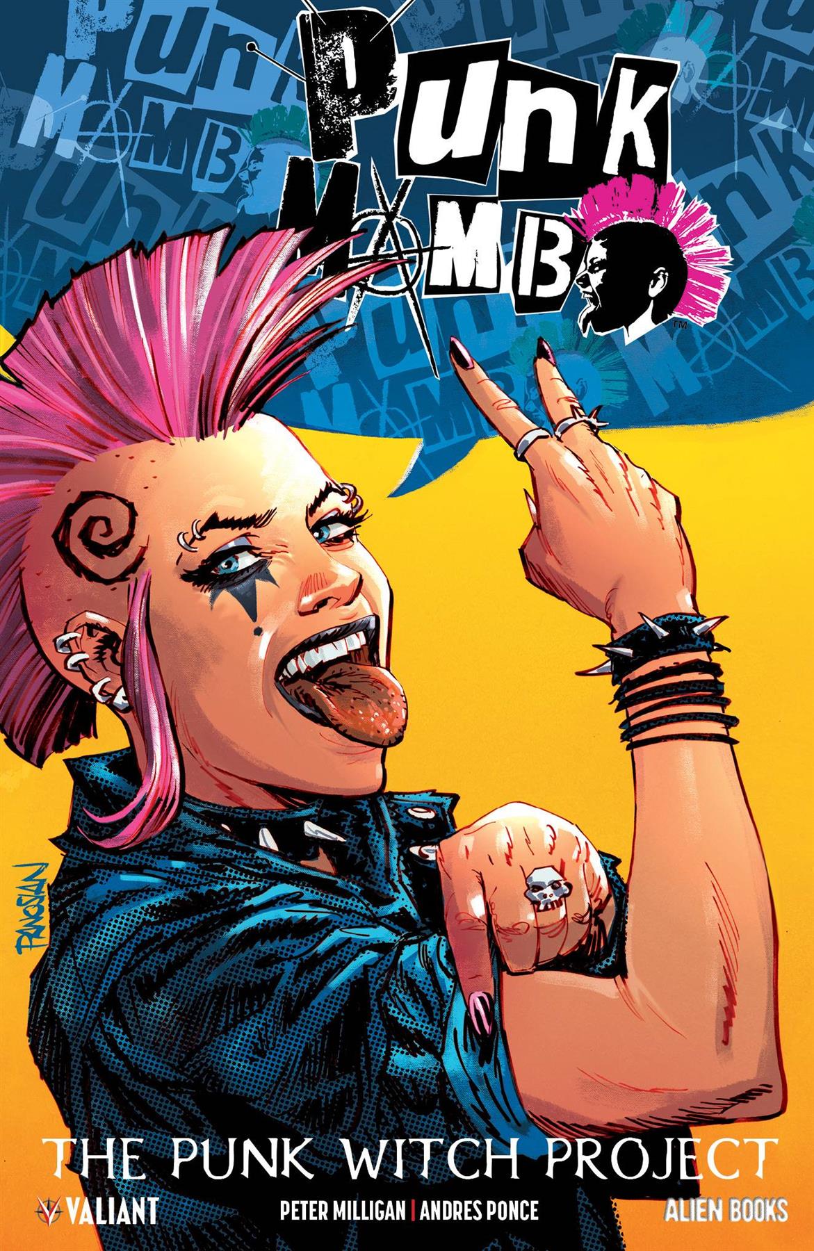 Punk Mambo Punk Witch Project One Shot Cvr A Panosian Valiant Comic Book