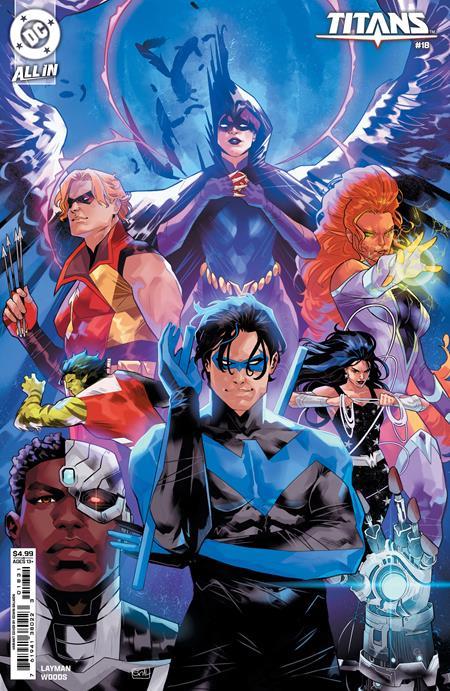 Titans #18 Cvr B Edwin Galmon Card Stock Var DC Comics Comic Book