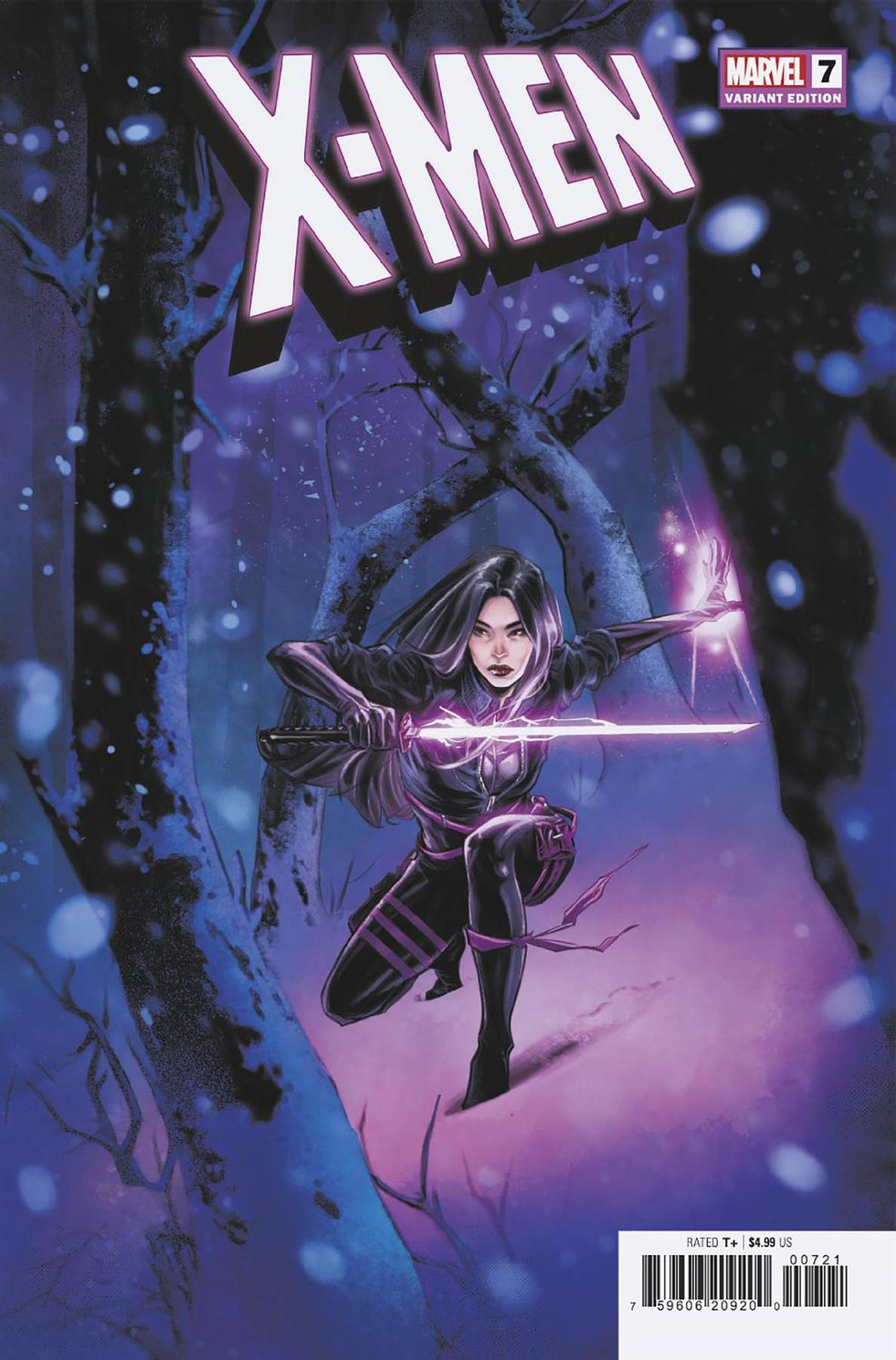 X-men #7 Joelle Jones Psylocke Var Marvel Comic Book