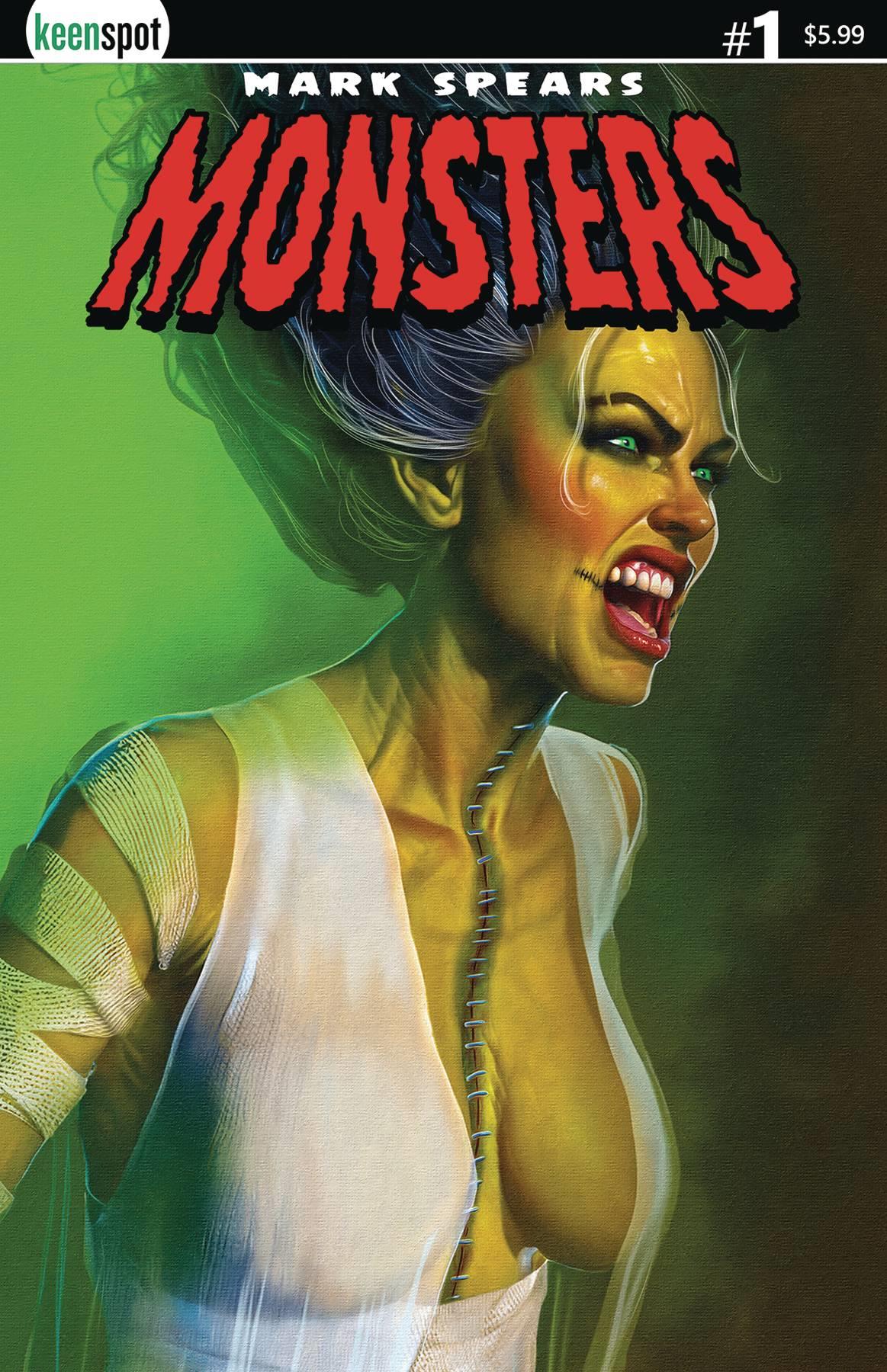 Mark Spears Monsters #1 Cvr E Bridezilla Keenspot Entertainment Comic Book