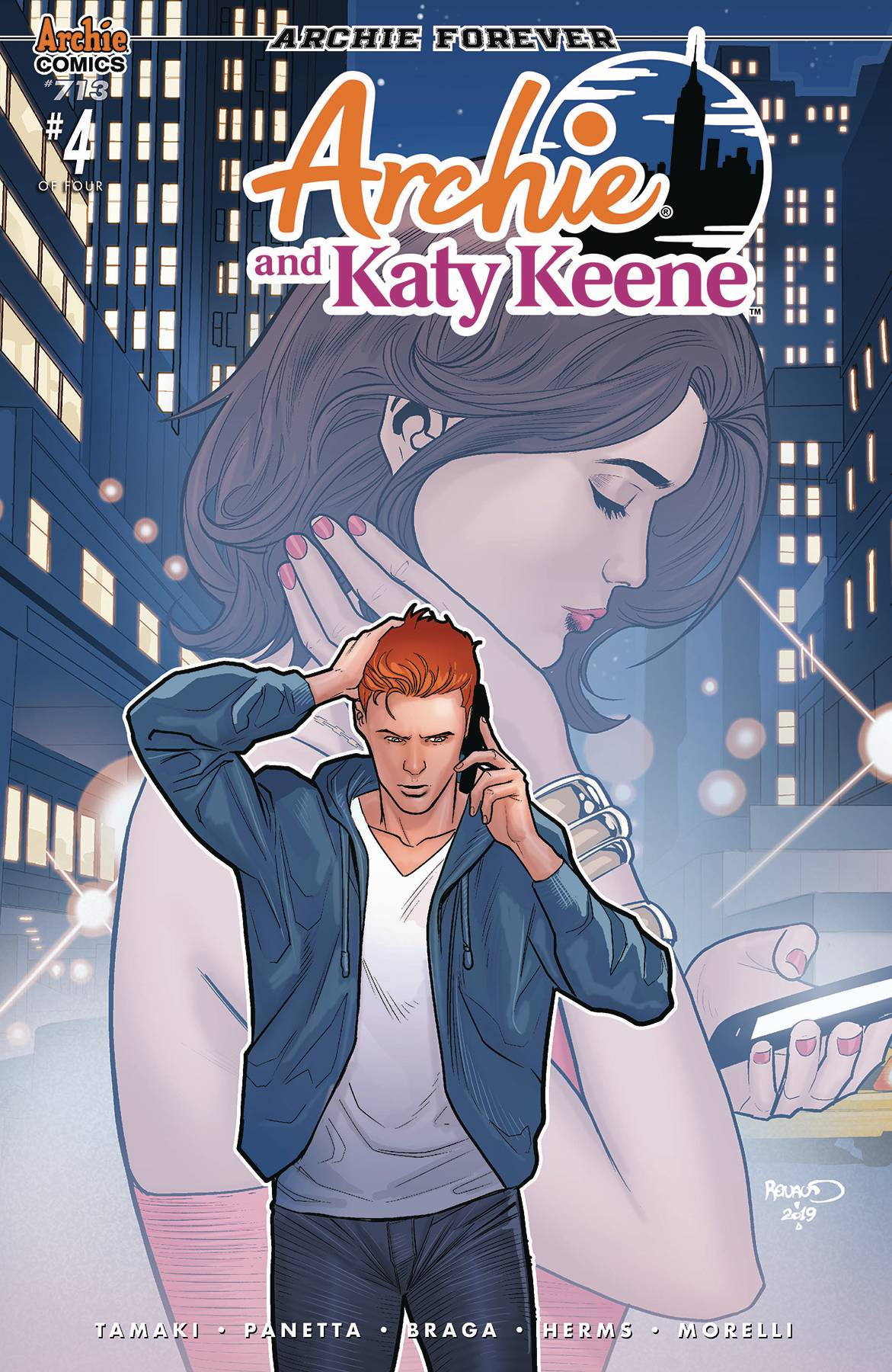 Archie #713 ((archie & Katy Keene Pt 4) Cvr C Renaud) Archie Comic Publications Comic Book 2020