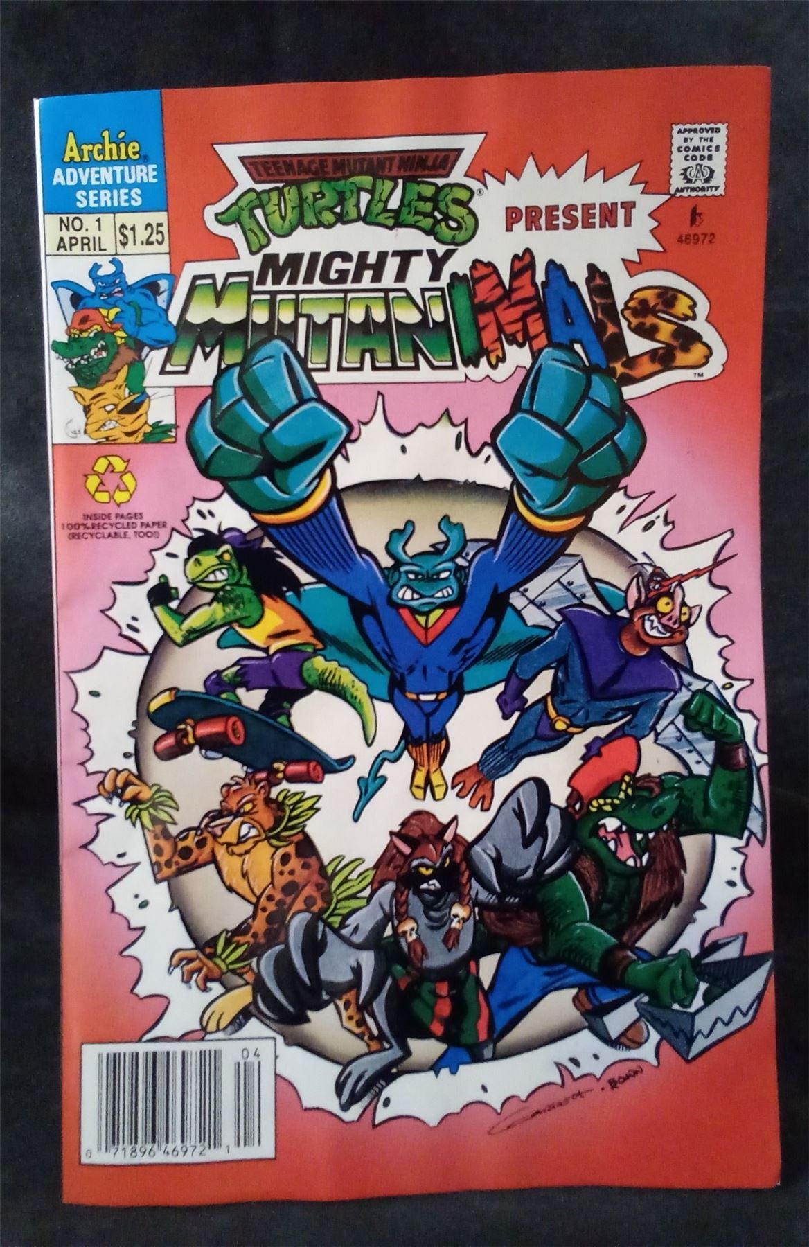 Mighty Mutanimals #1 1992 Archie Comics Comic Book