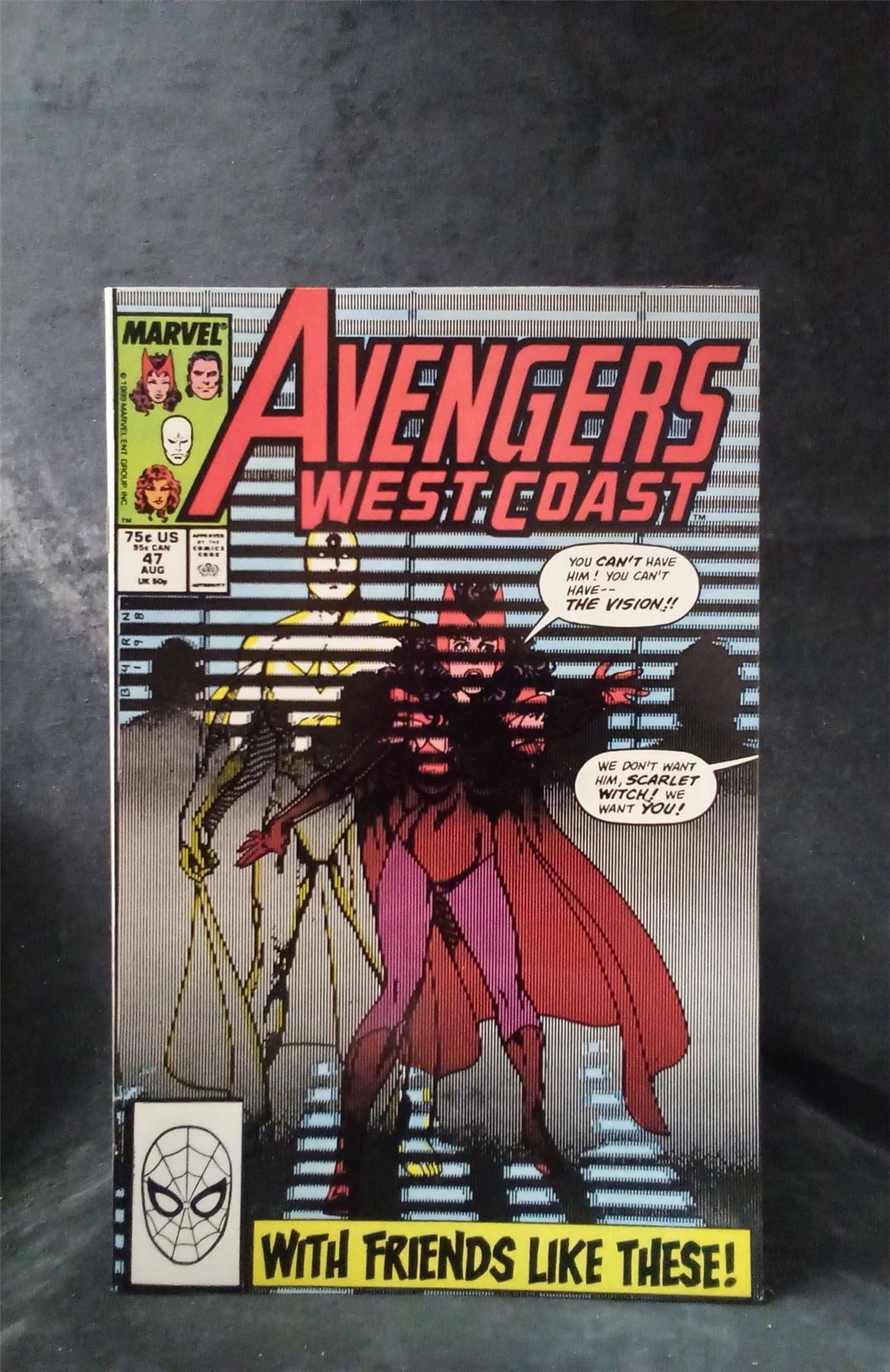 Avengers West Coast #47 1989 Marvel Comics Comic Book