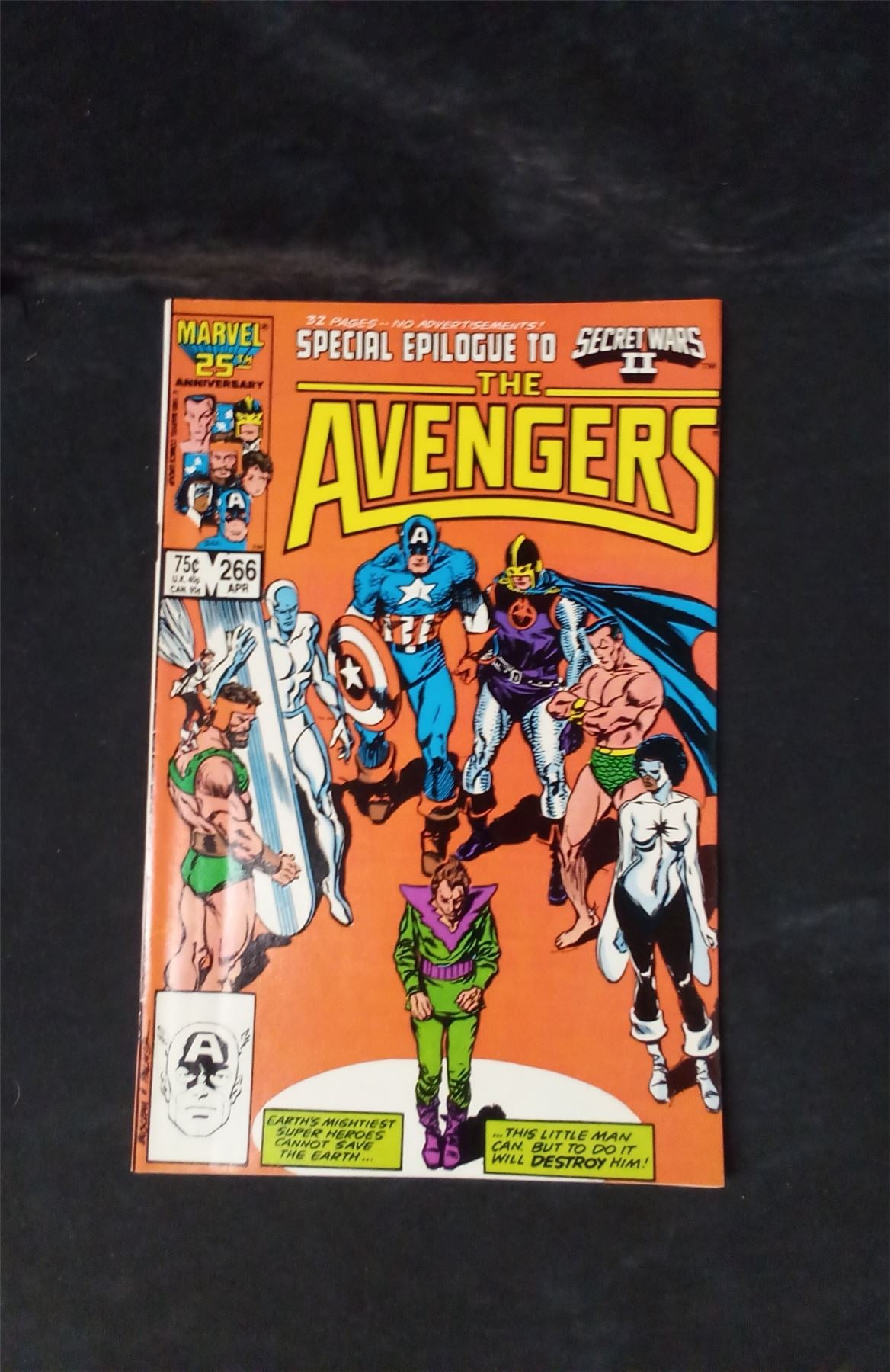 The Avengers #266 Direct Edition 1986 marvel Comic Book
